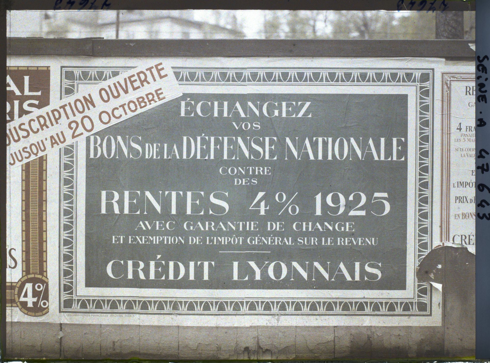 Image représentant Affiches de l'emprunt, le Crédit Lyonnais