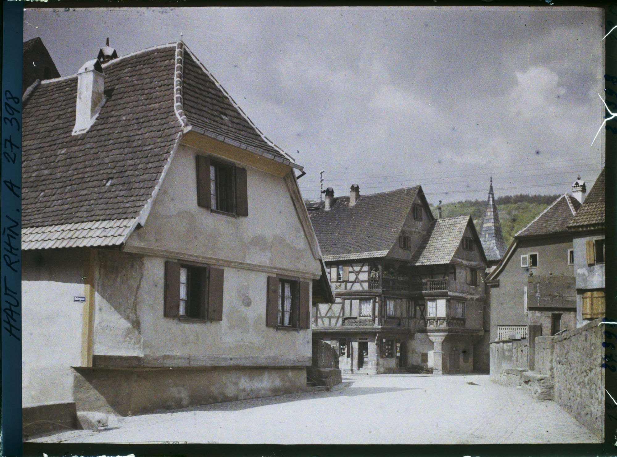Image représentant France, Kaysersberg, Le Pont et vieilles Maisons