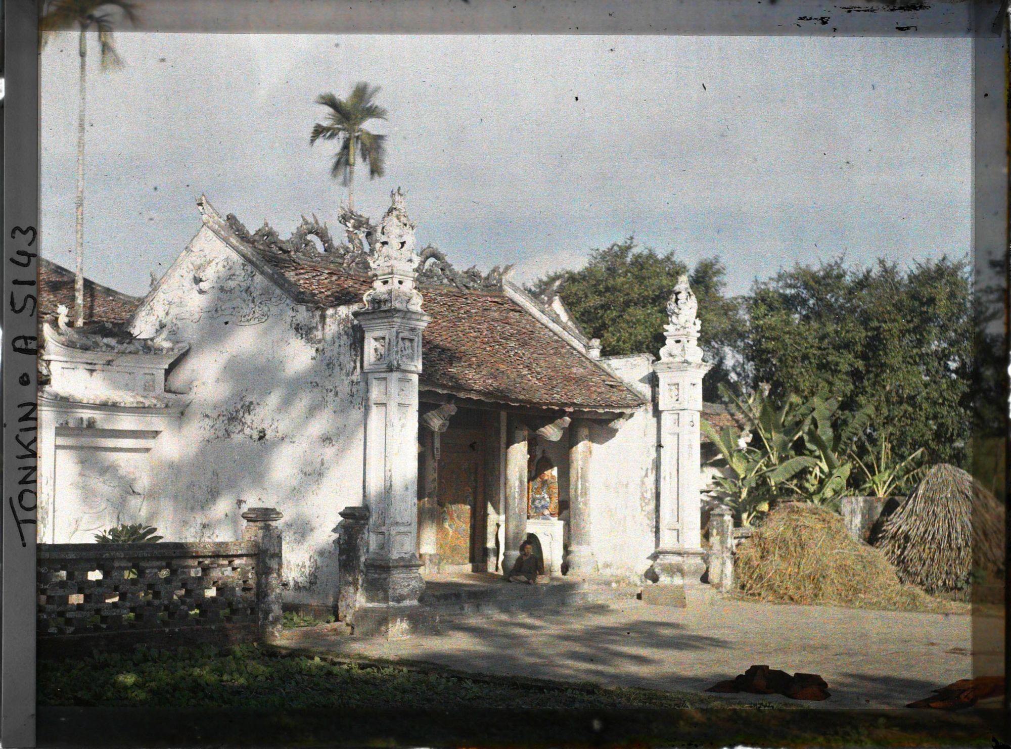 Image représentant Le temple bouddhique, dit " Pagode de l'abattoir "
