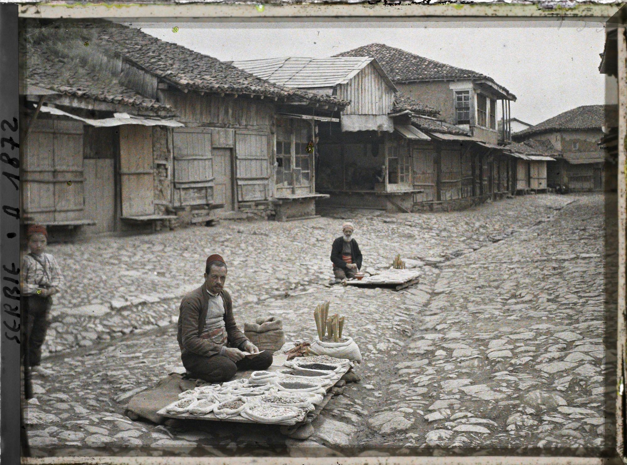 Image représentant Deux vendeurs de graines