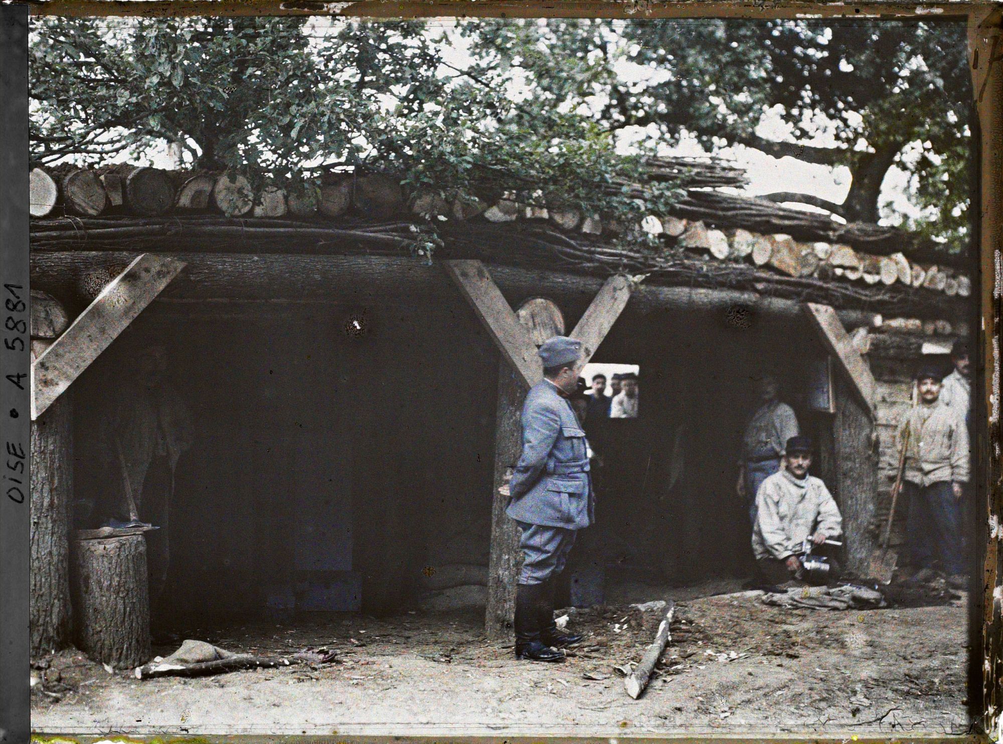 Image représentant France, Conchy les Pots, Pièce de 75 sous Casemate à Conchy-les-Pots