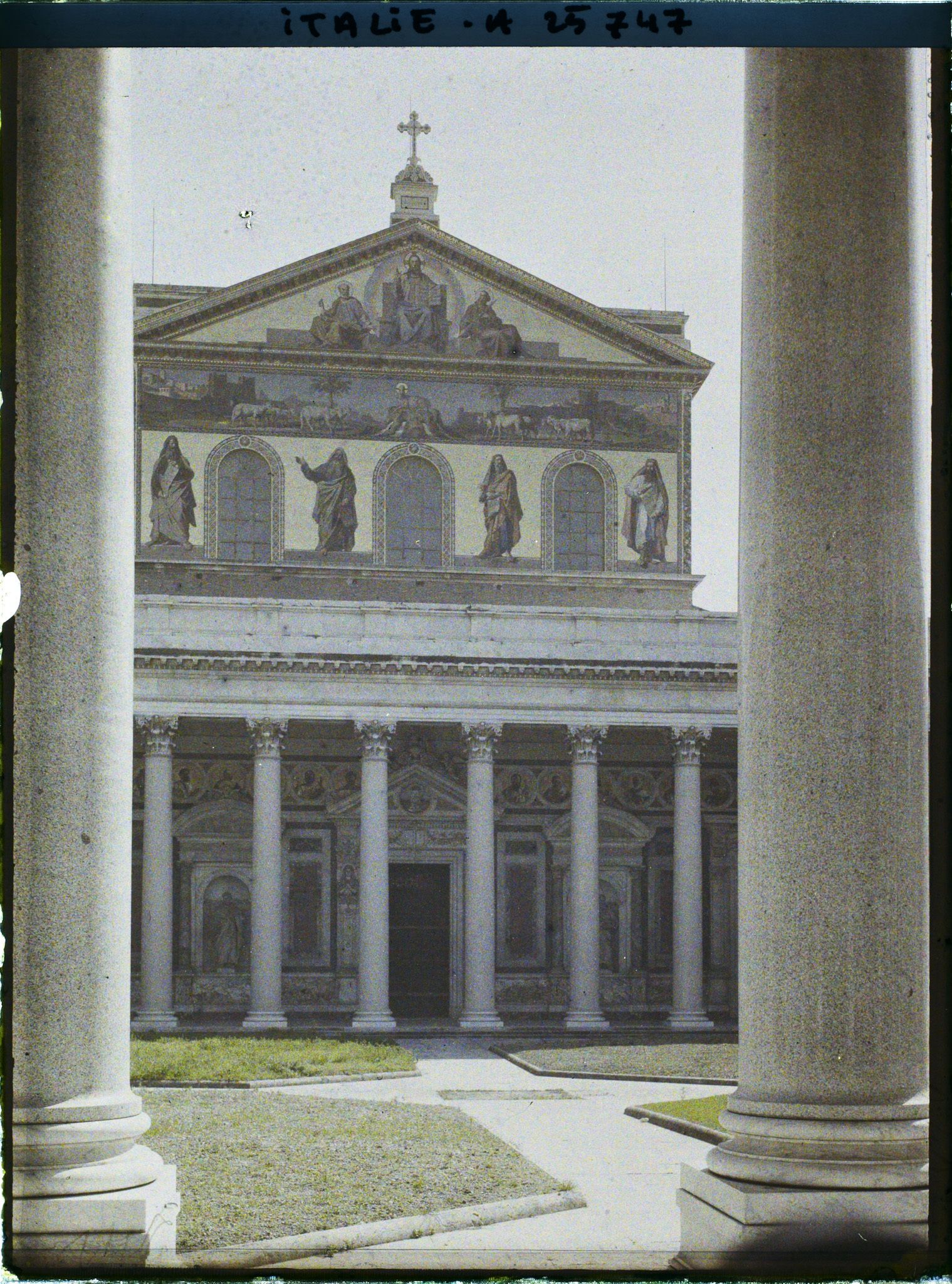 Image représentant Façade de la basilique Saint-Paul-hors-les Murs