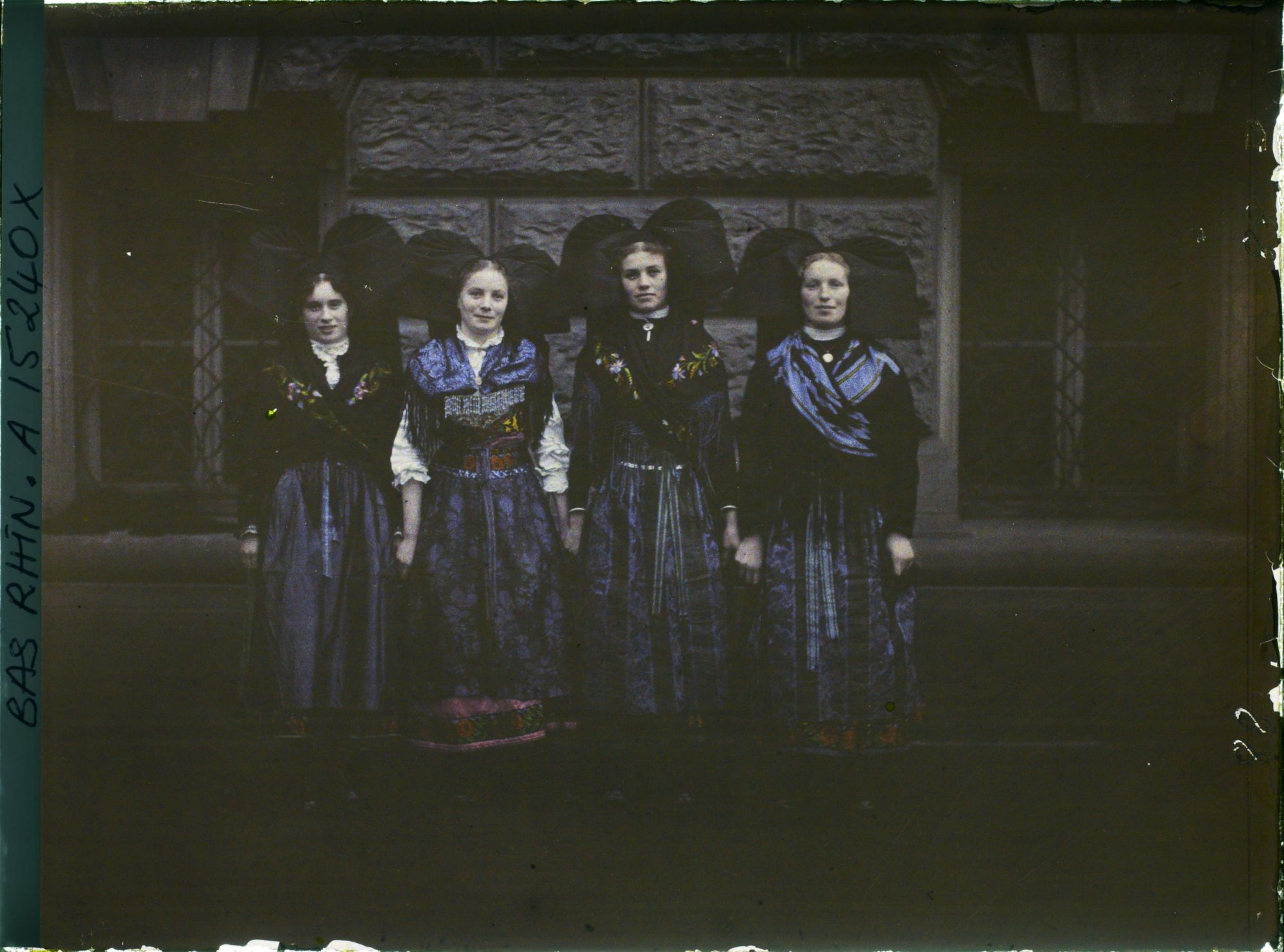 Image représentant France Alsace, Strasbourg, Quatre Alsaciennes (Basse Alsace)