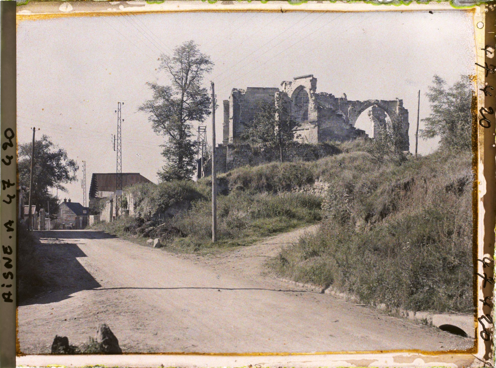 Image représentant France, Missy-s/Aisne, Ruines de l'Eglise