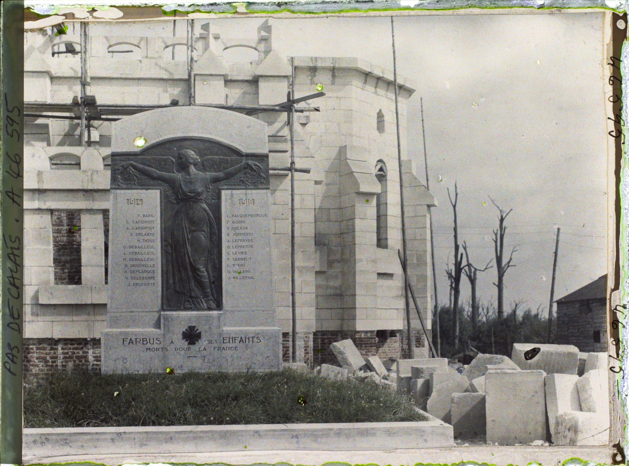 Image représentant France, Farbus, Monumt aux Morts