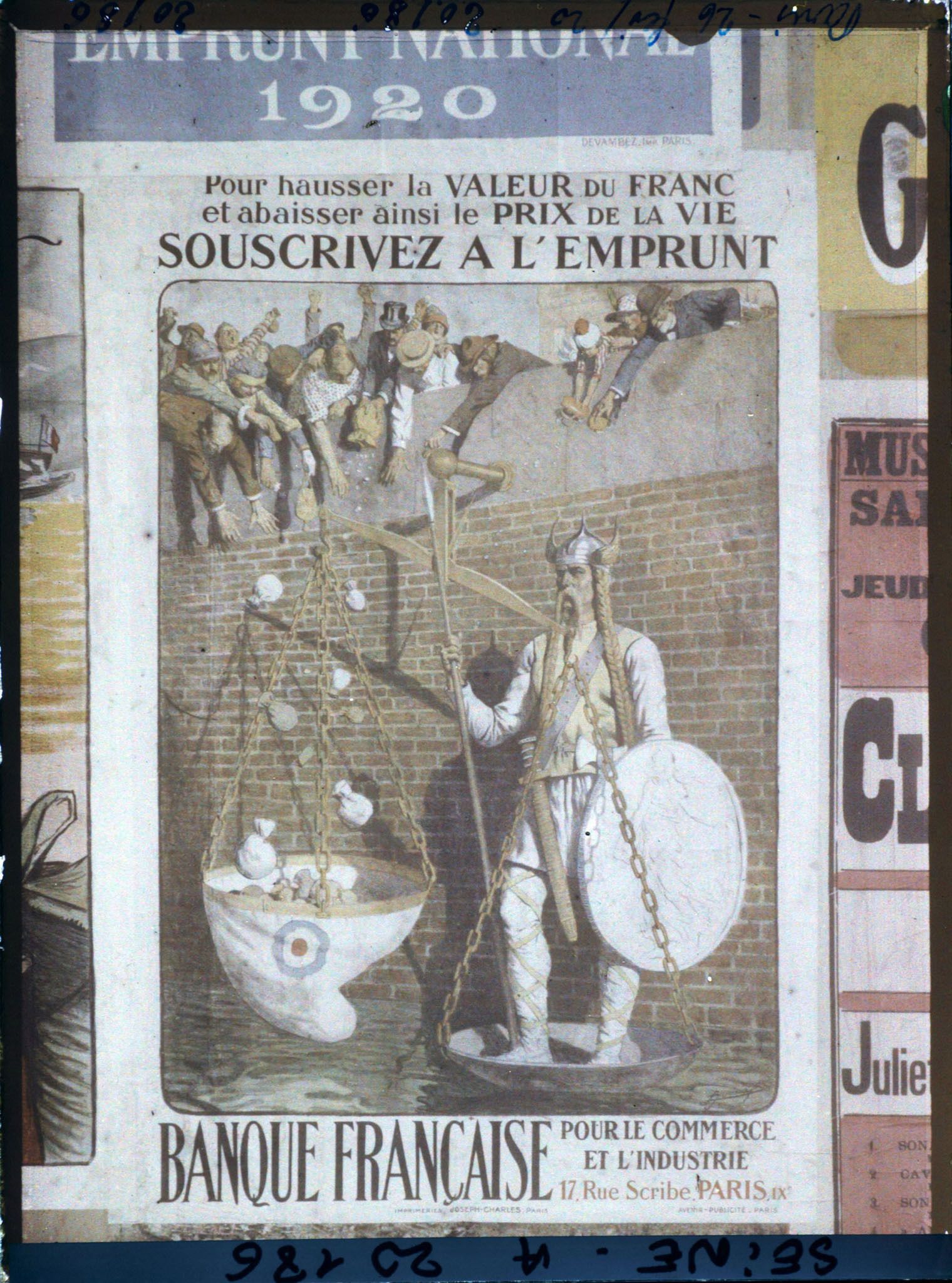 Image représentant Affiche de l'emprunt national de 1920, Banque française
