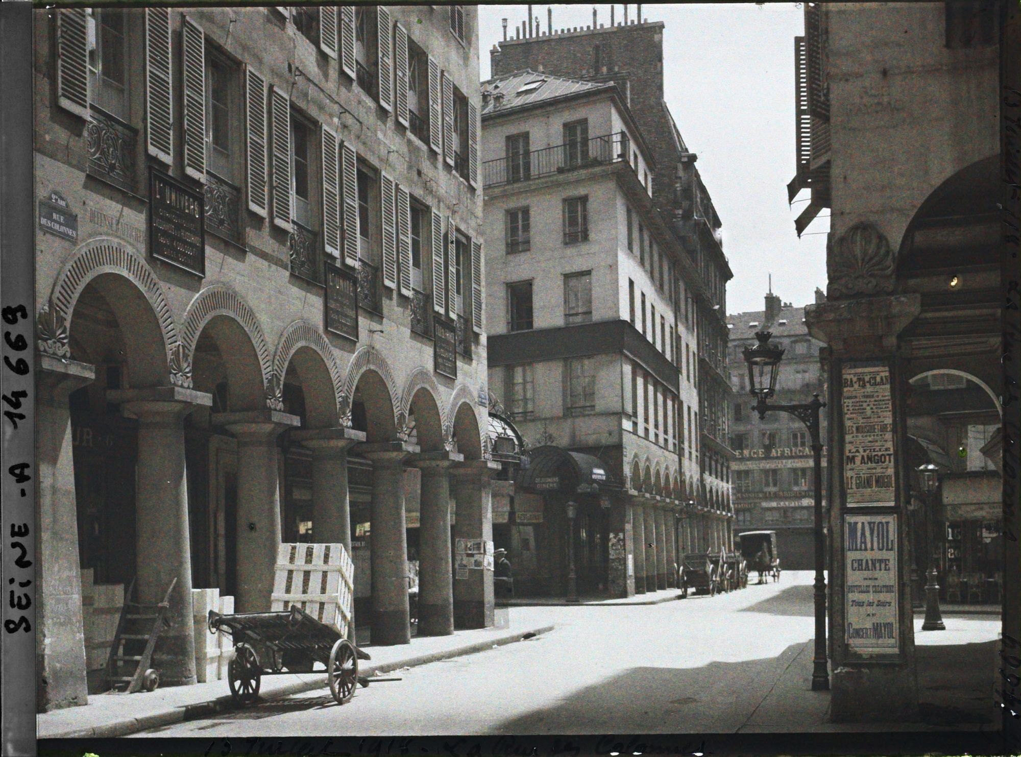 Image représentant La rue des Colonnes