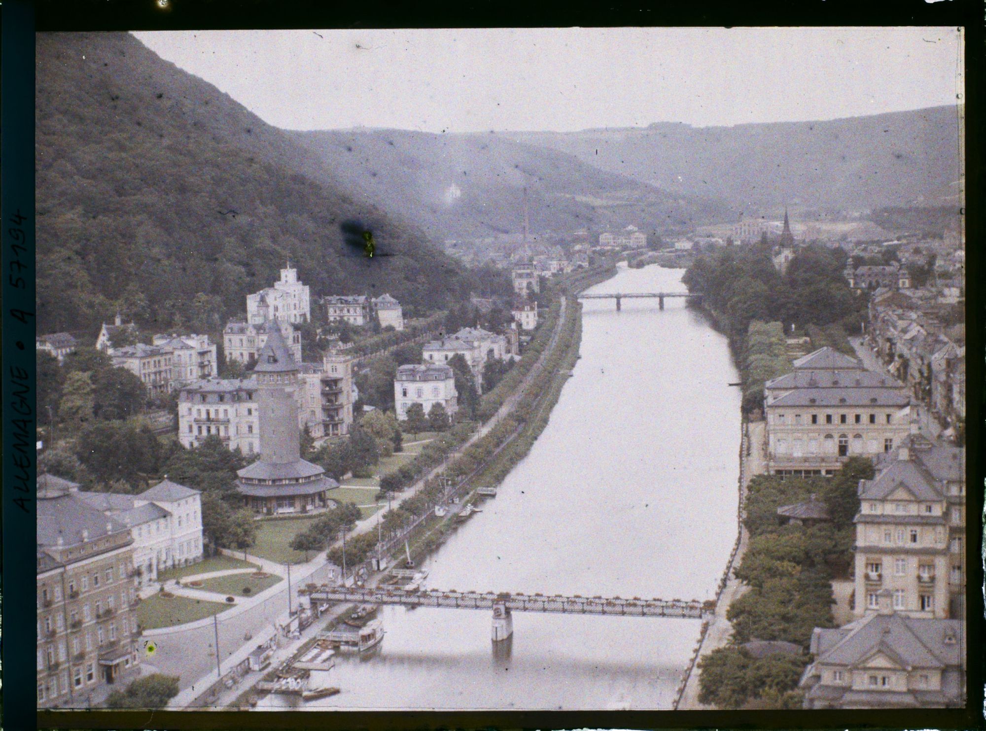 Image représentant Bords du Rhin, Bad-Ems, Bad-Ems - Vues diverses