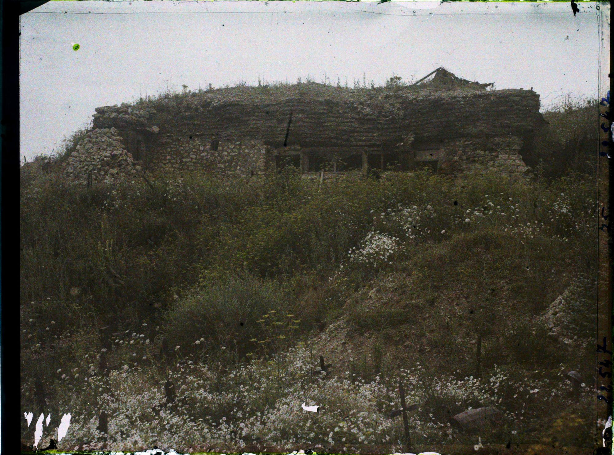 Image représentant France, Vaux, Batterie Sud-Ouest du Fort de Vaux au bois Fumin