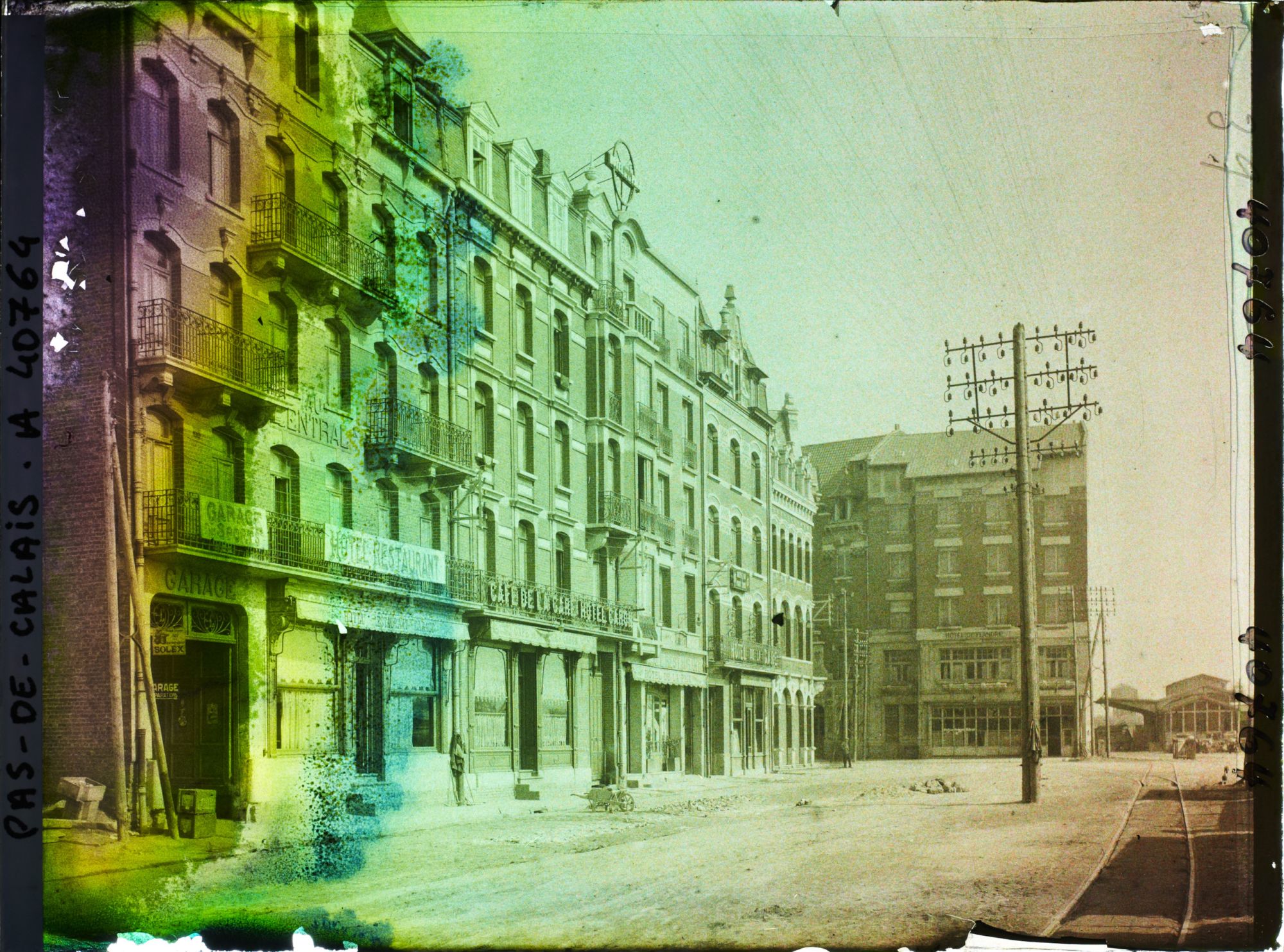 Image représentant France, Lens, Nouvel aspect de la Place de la Gare