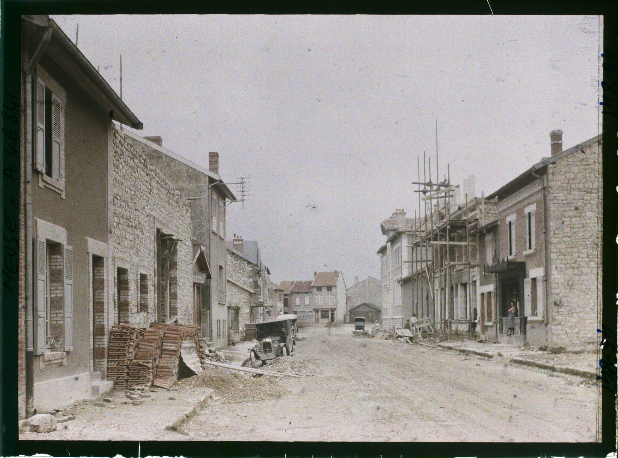 Image représentant France, Varennes (CT) Meuse (1840h), Rte de Charpentry, Coté Nord