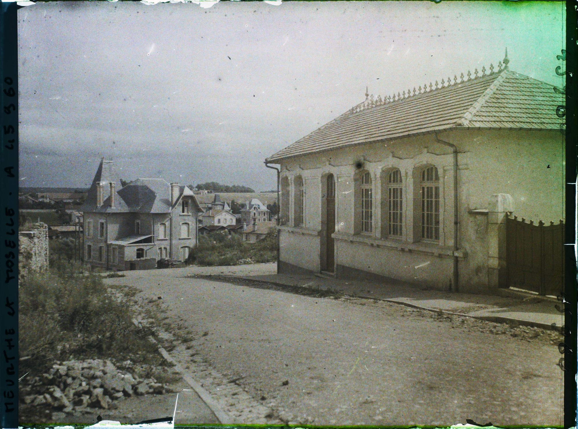 Image représentant France, Nomény, Ecoles et Rue Vaudimont