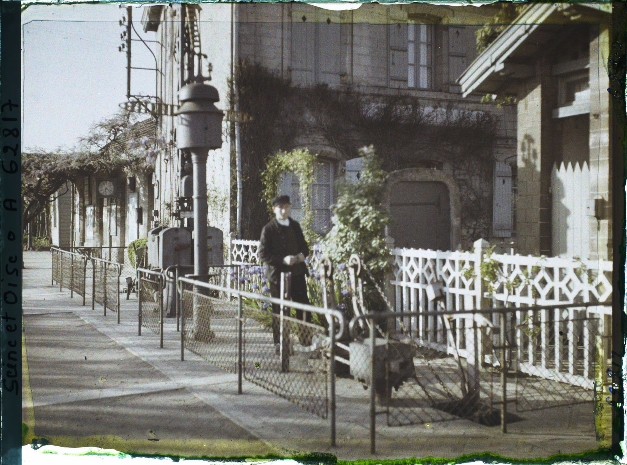 Image représentant Ile de France, Bessancourt, Le gare fleurie