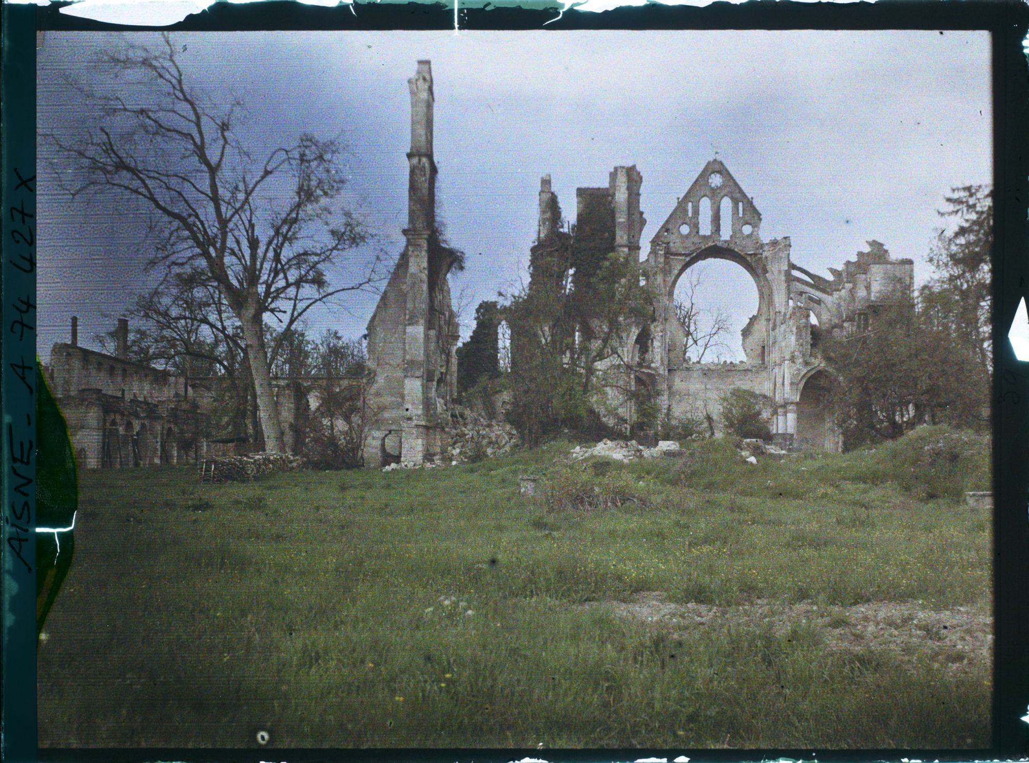 Image représentant Les ruines de l'abbaye