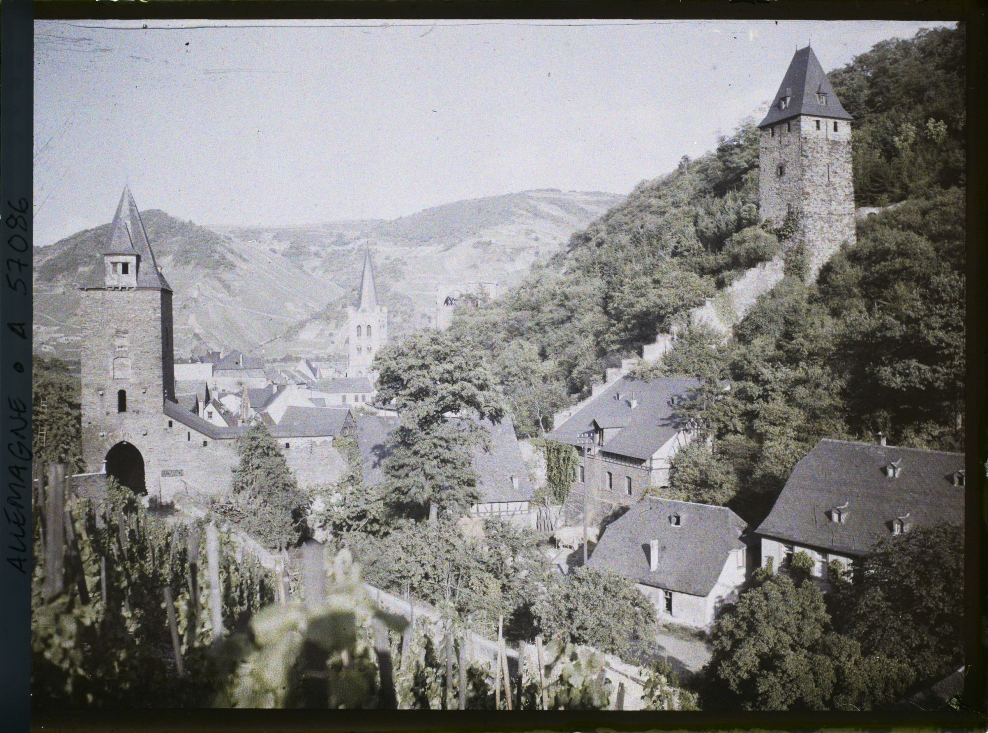 Image représentant Bords du Rhin, Bacharach, Bacharach vues diverses