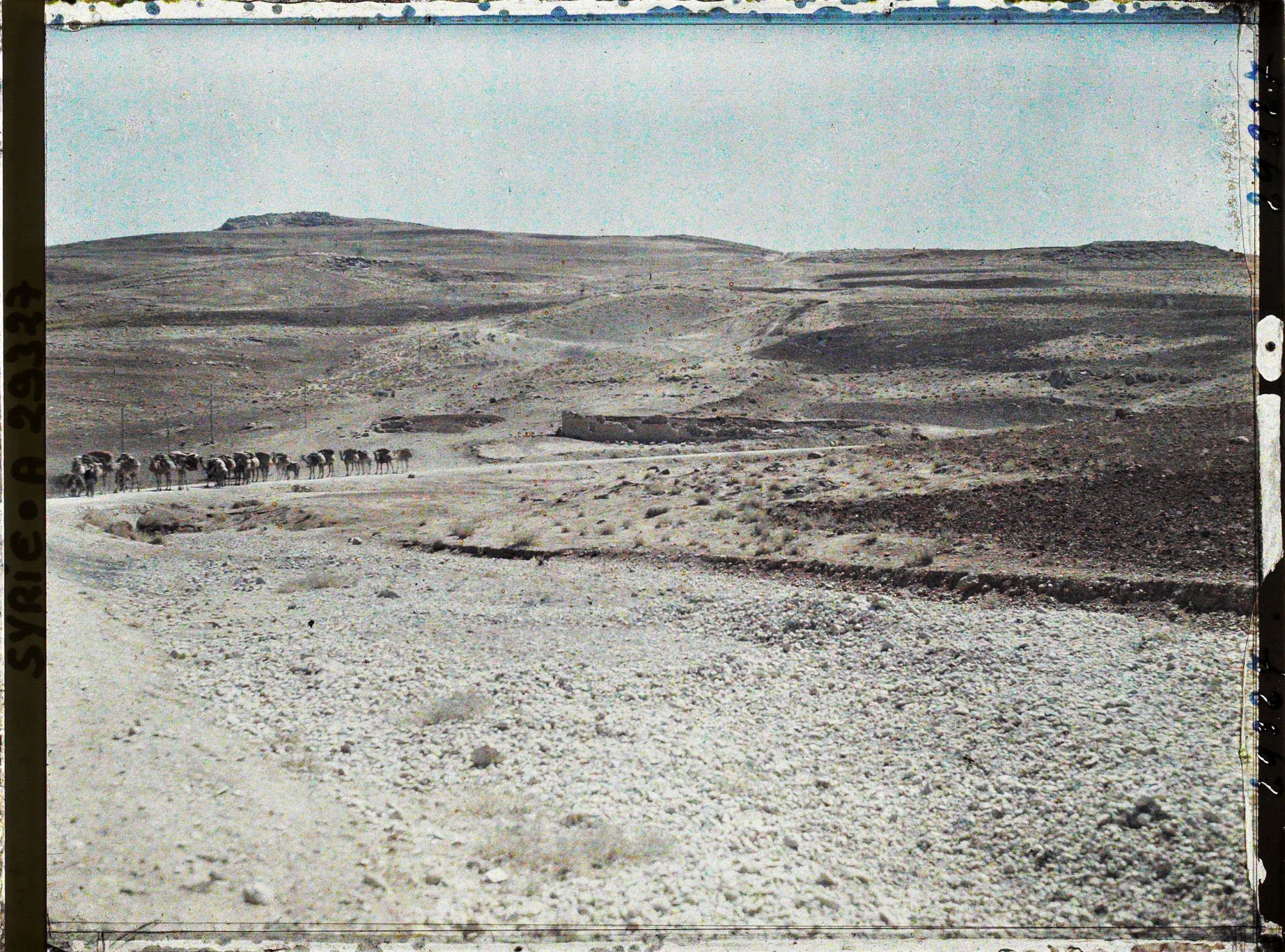 Image représentant Une caravane en marche