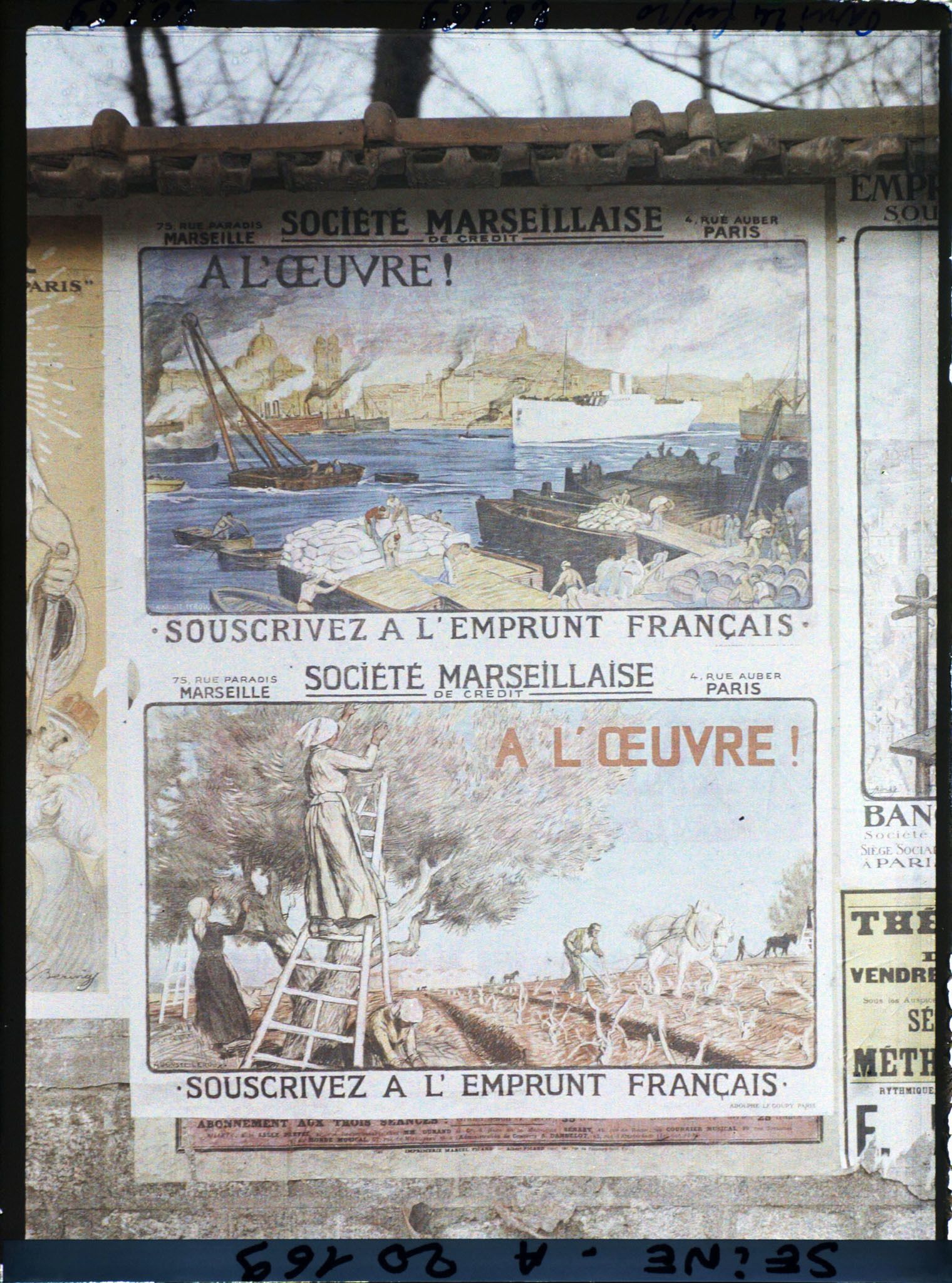 Image représentant Affiche de l'emprunt national de 1920, Société marseillaise