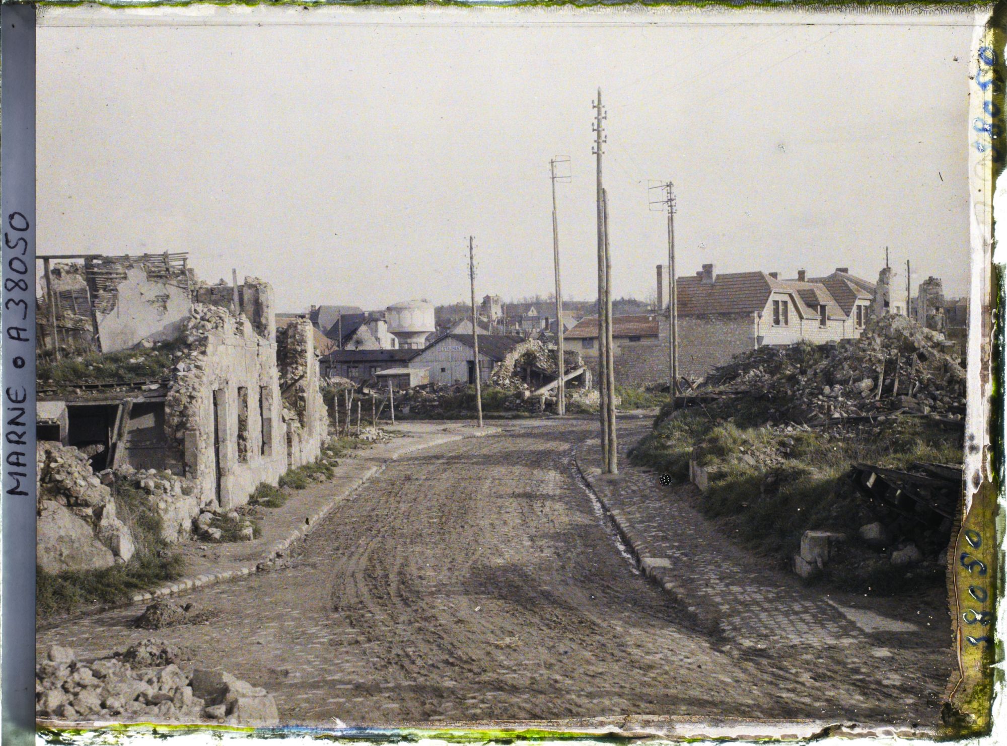 Image représentant France, Fismes, Ruines