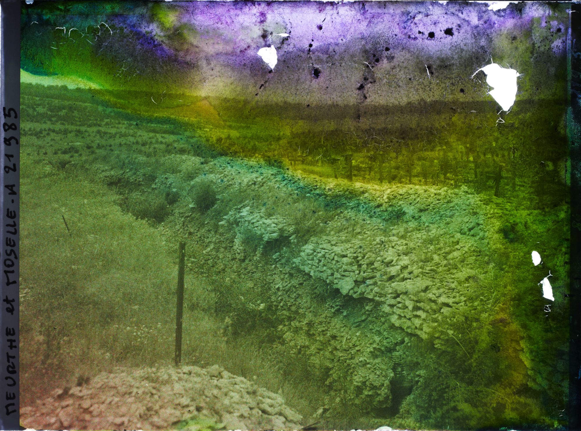 Image représentant France, Regnéville, Tranchée du Chemin de Faÿ vers le Bois Brulé