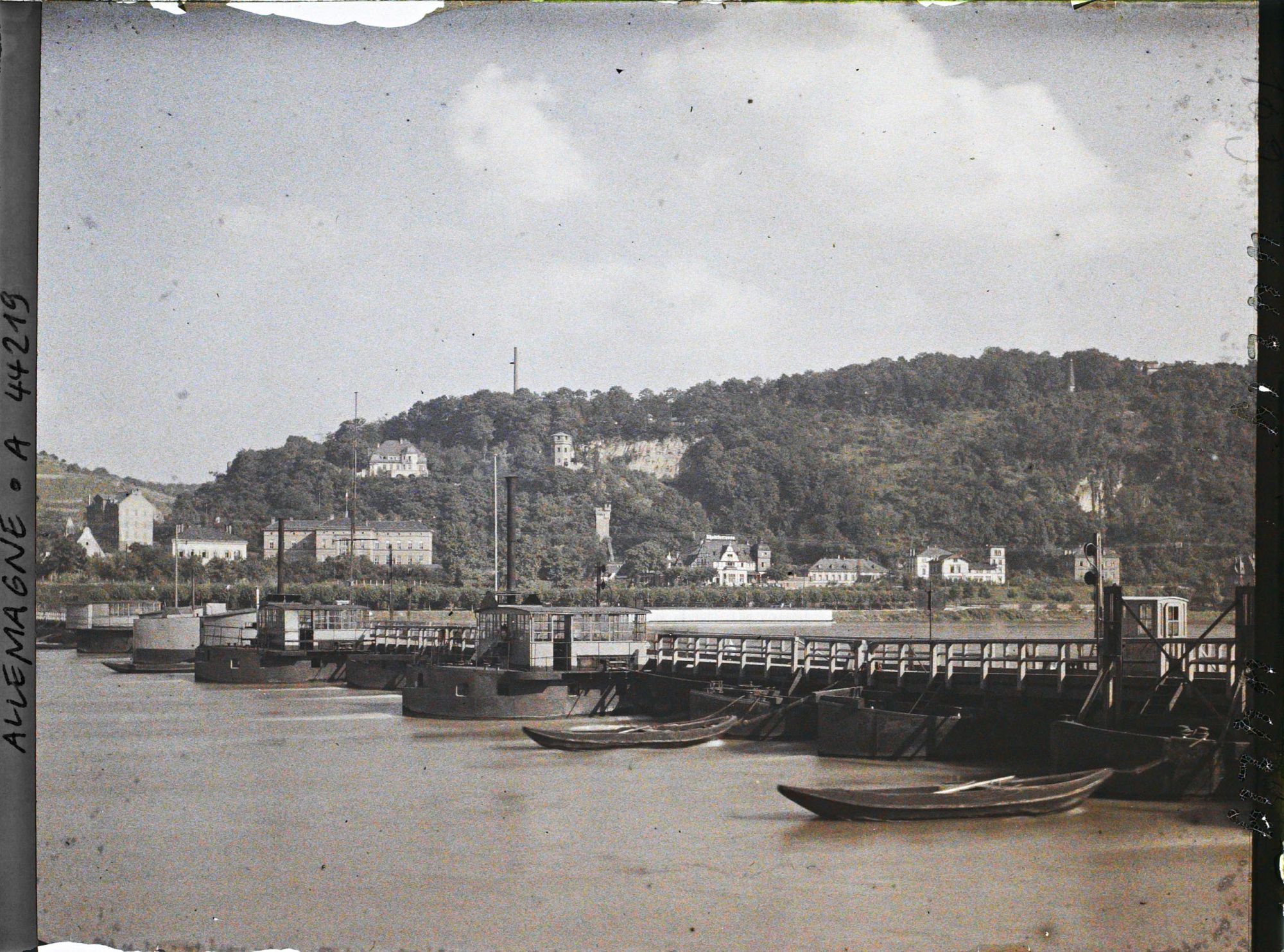 Image représentant Allemagne, Coblence, Le Pont de Bateaux