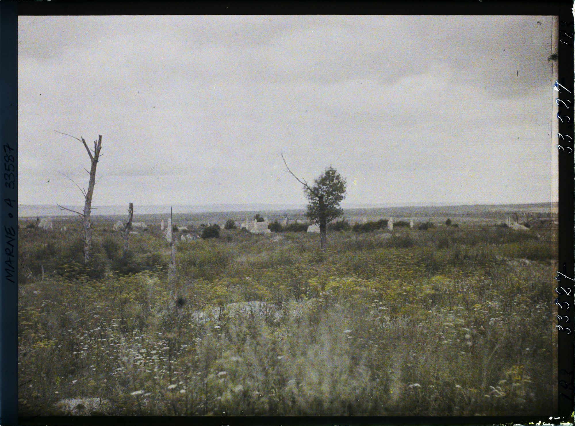 Image représentant France, Nauroy, Vue d'ensemble vers l'Ouest