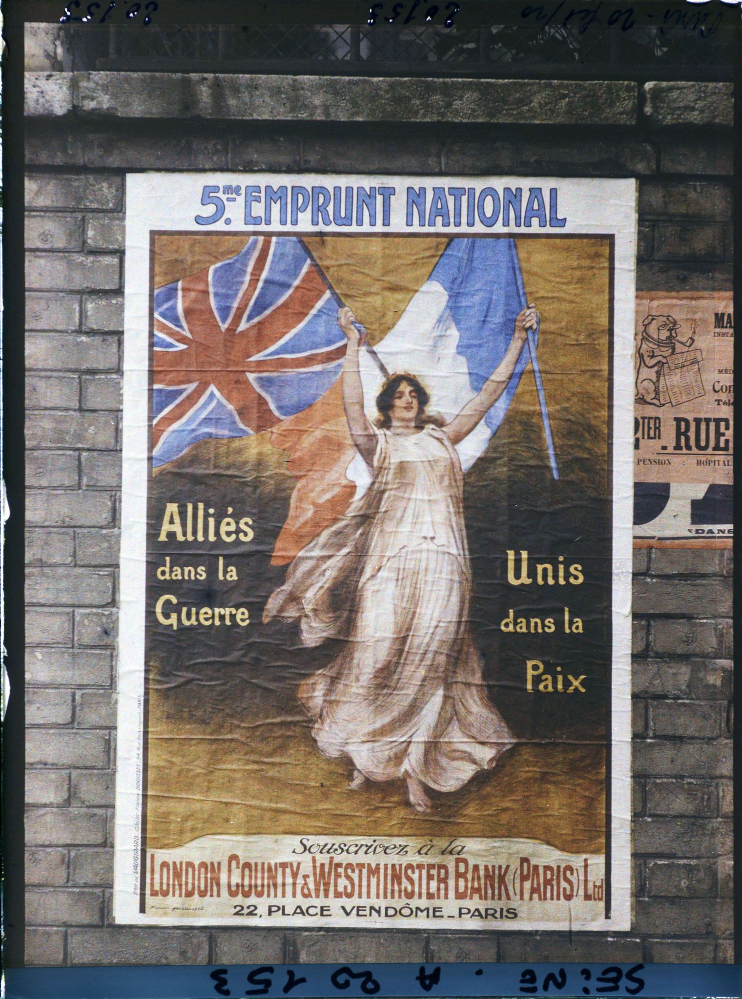Image représentant Affiche de l'emprunt national de 1920, London County et Westminster Bank (Paris)