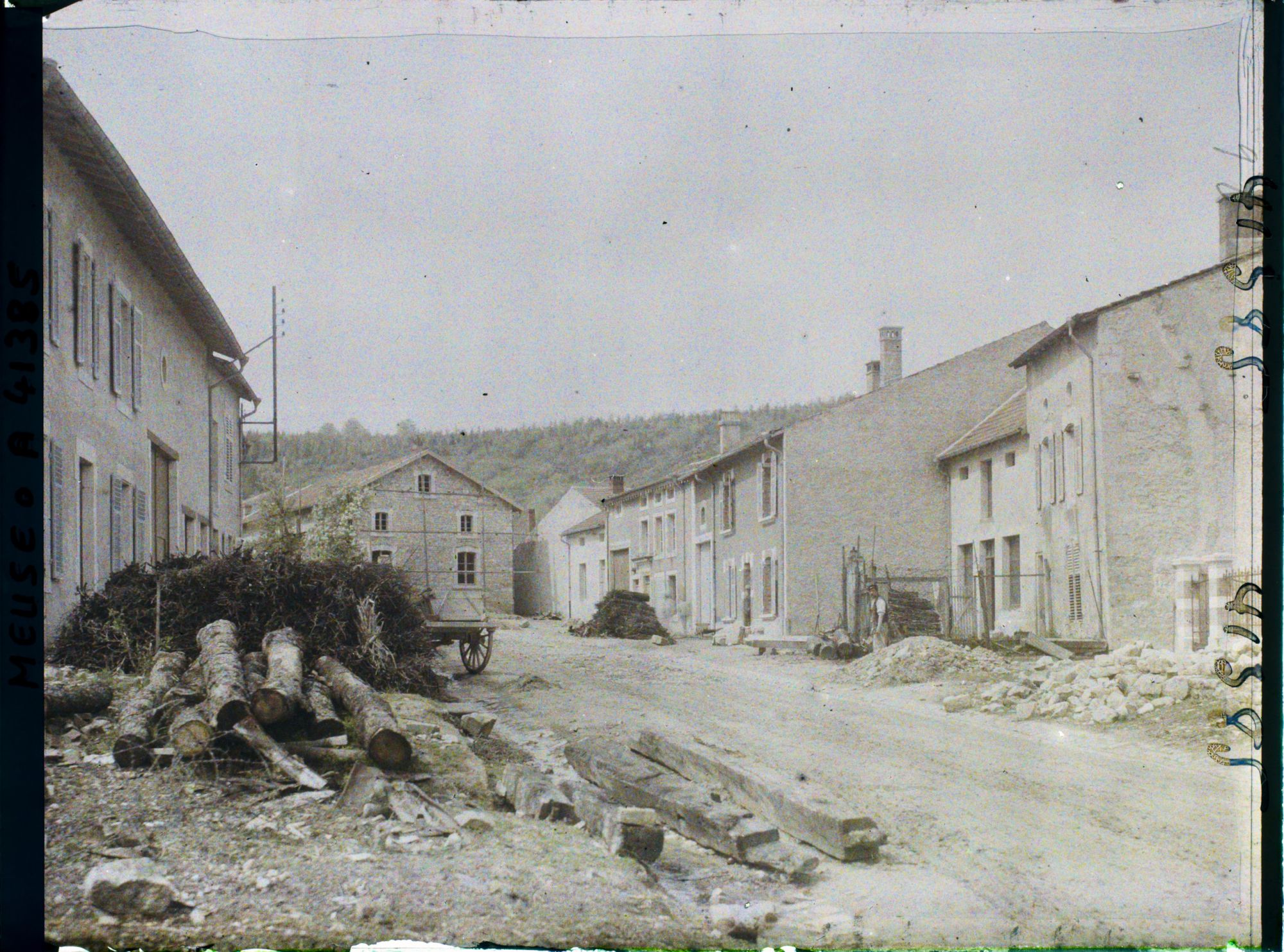 Image représentant France, Billy, Une rue du Village