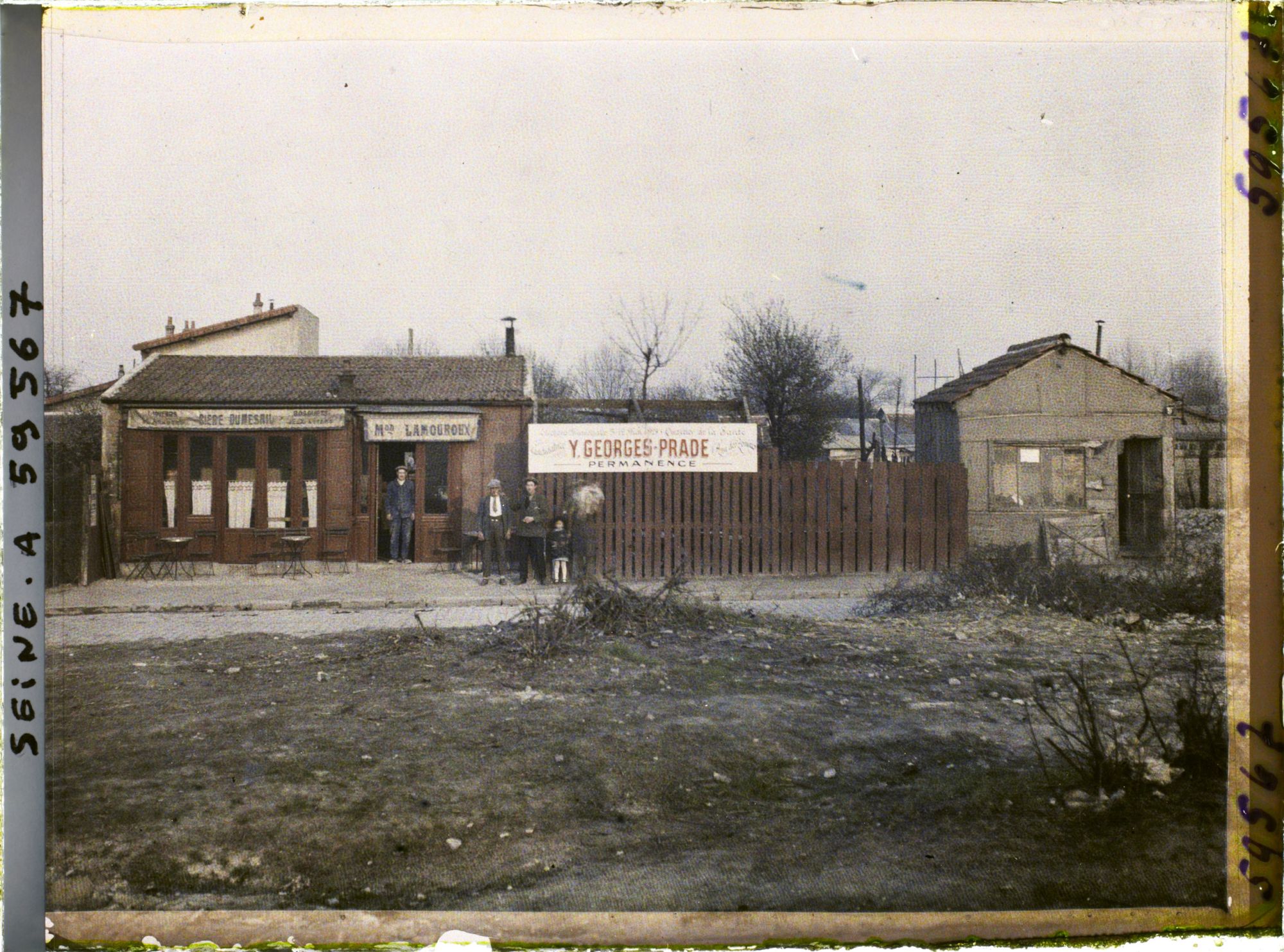 Image représentant Permanence du candidat des Zoniers, porte de Vanves ?