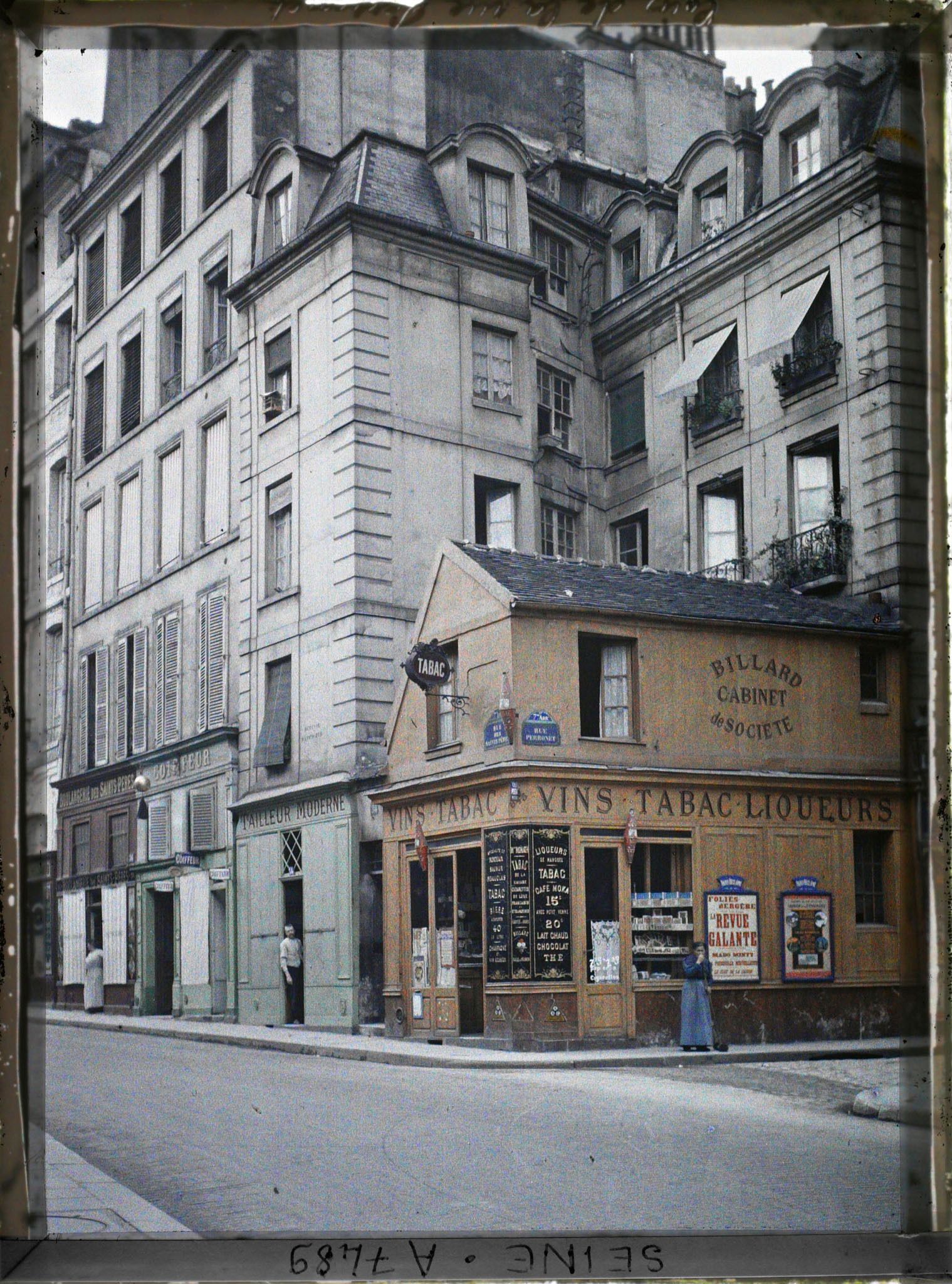 Image représentant L'angle des rues Perronet et des Saints-Pères