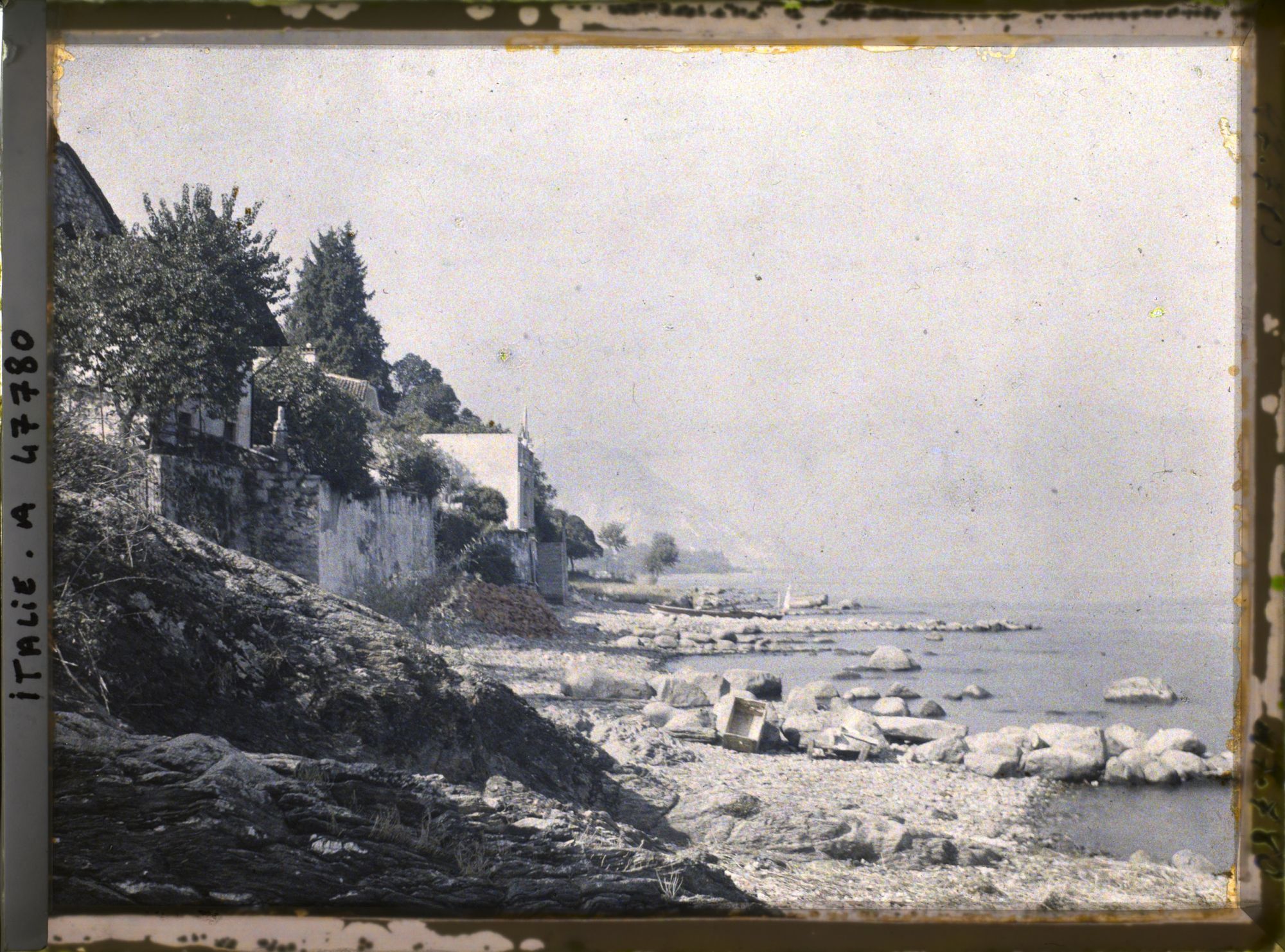 Image représentant Côté ouest de l'île des Pêcheurs (isola dei Pescatori) et panorama sur le lac Majeur