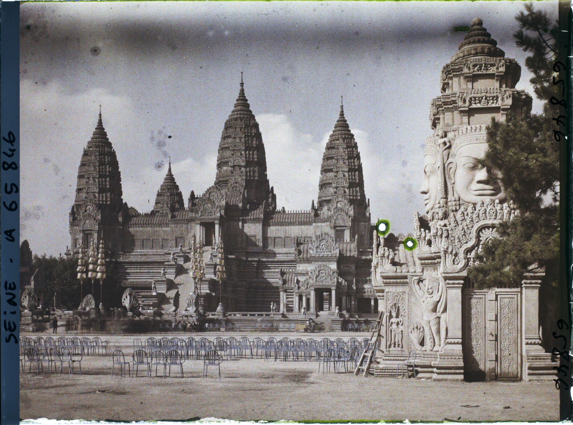 Image représentant L'Exposition Coloniale Internationale de 1931, le temple d'Angkor Vat
