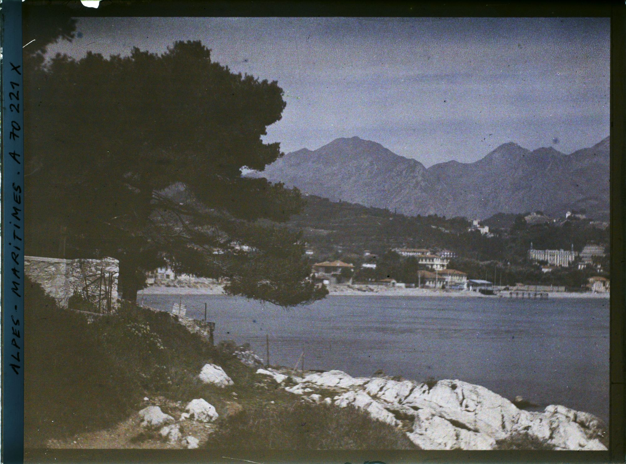 Image représentant vue sur Menton prise du Cap Martin