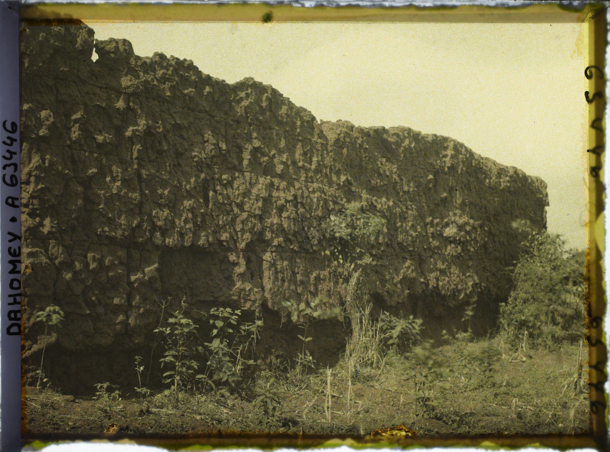 Image représentant Mur d'enceinte du jardin de  null Guézo