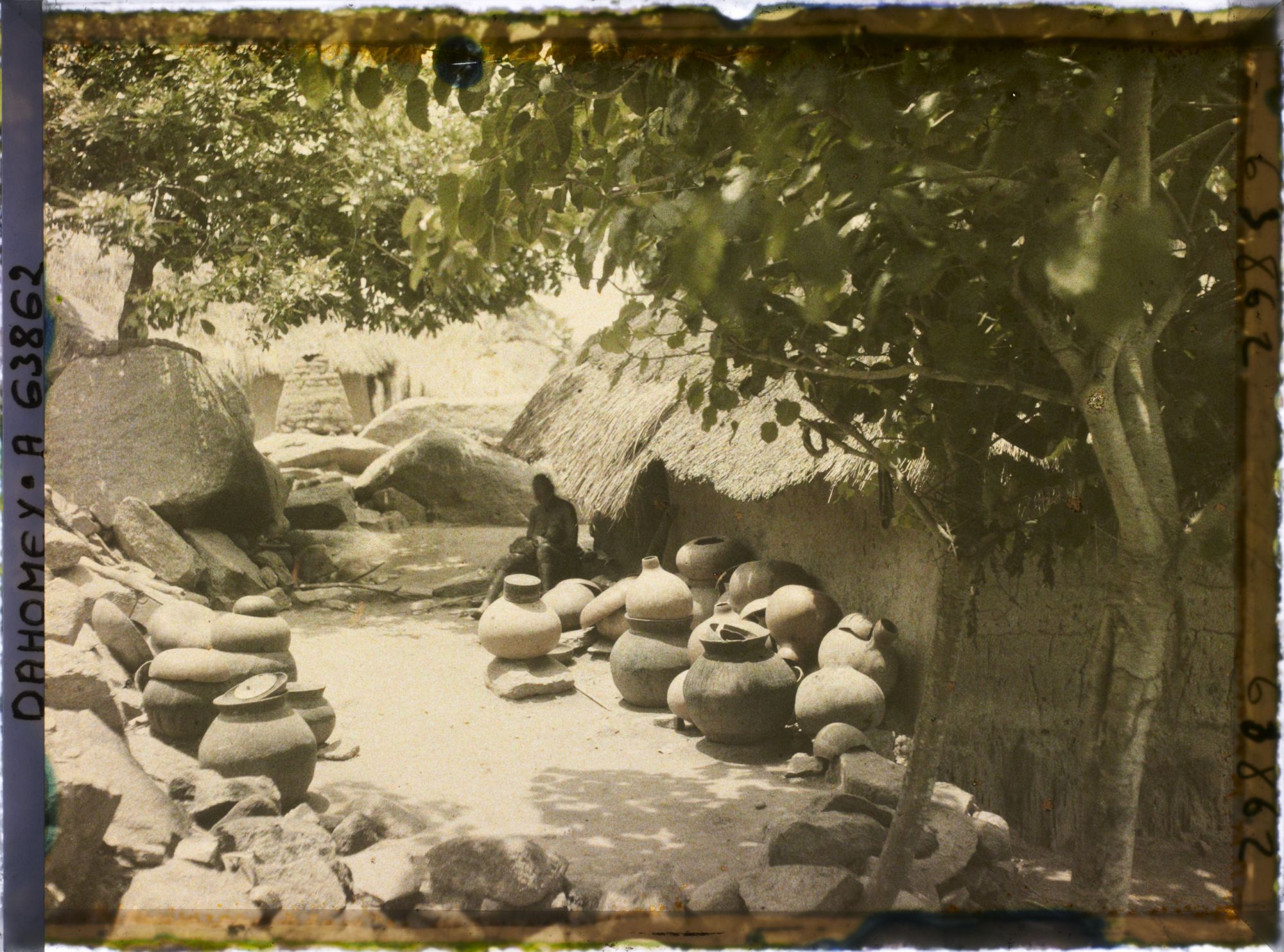 Image représentant Dans le village d'Amakpa (?)