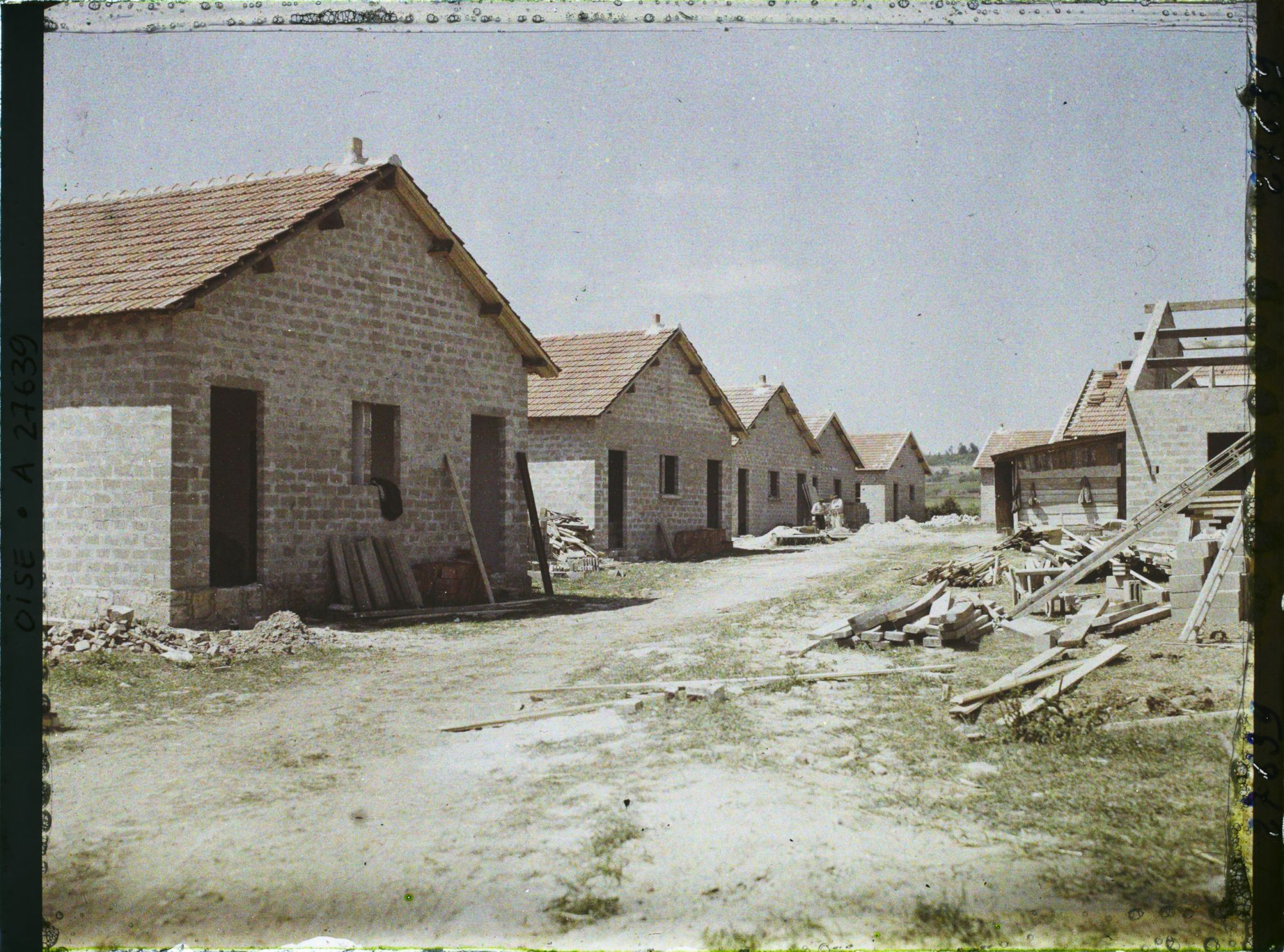 Image représentant France, Noyon, Cité du Jardin de l'Hôpital