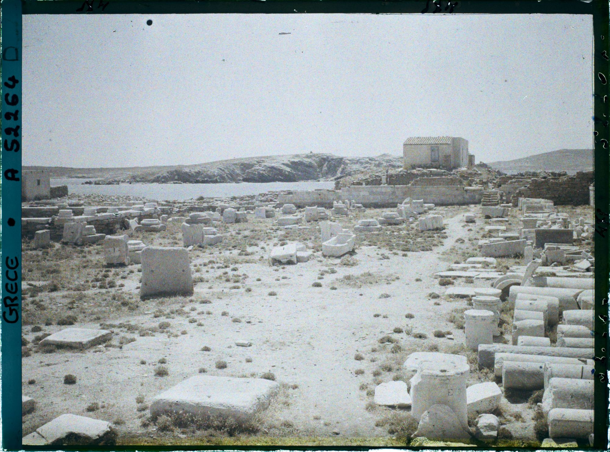 Image représentant La Salle Hypostyle vue vers la mer