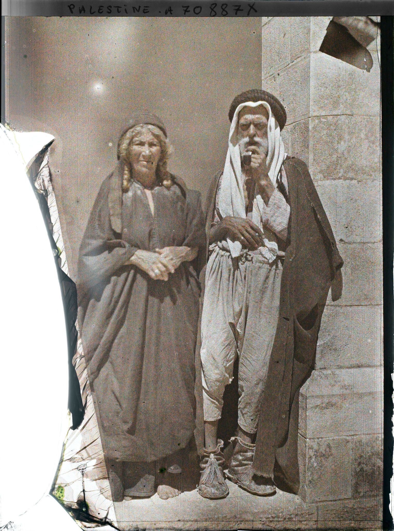 Image représentant Un couple de vieillards