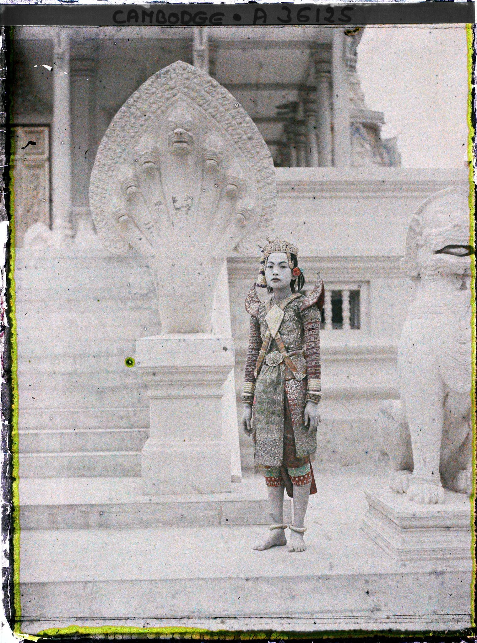 Image représentant Danseuse du ballet royal en costume de jeune prince (âgé de moins de 17 ans)