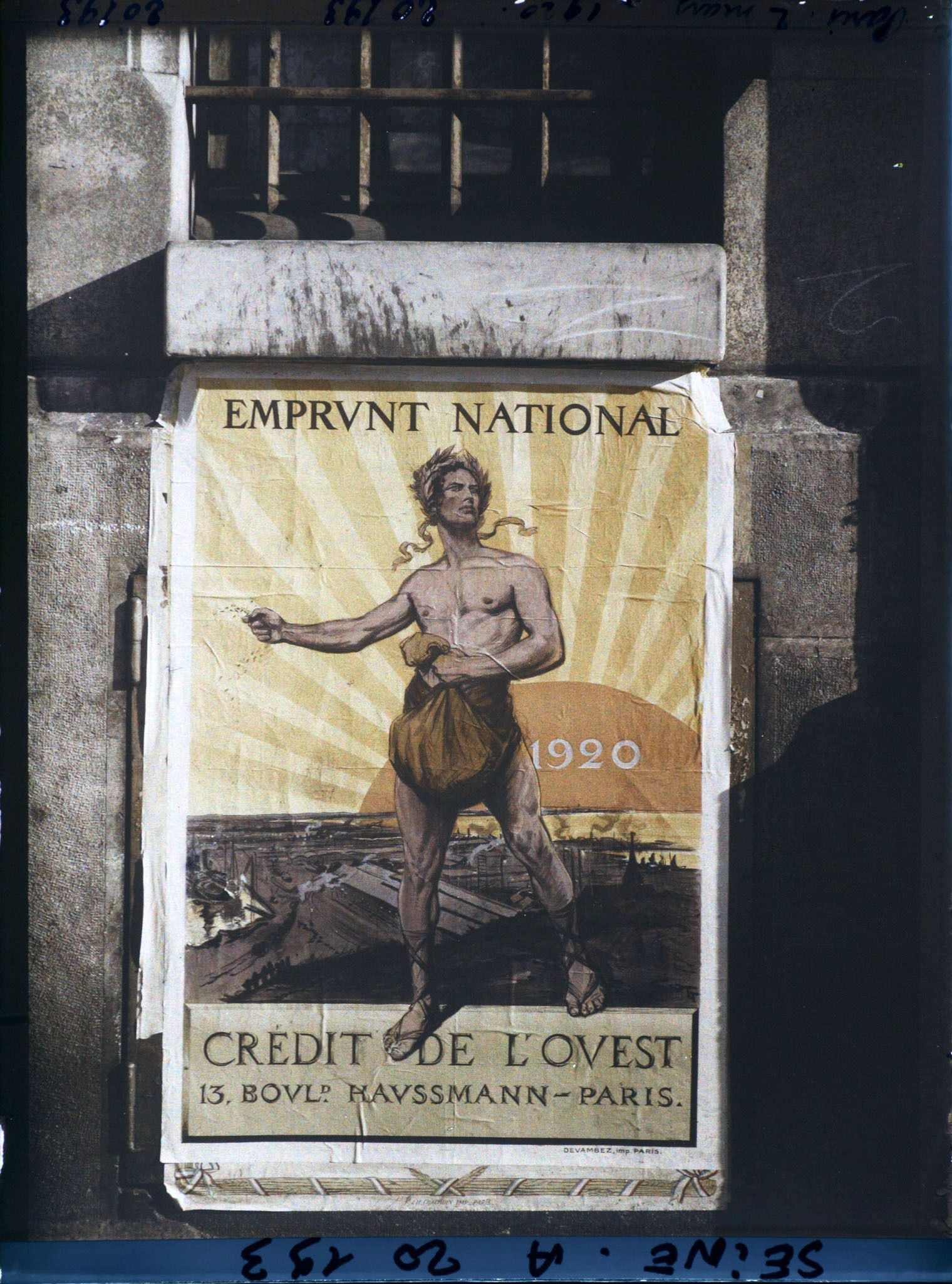 Image représentant Affiche de l'emprunt national de 1920, Crédit de l'Ouest