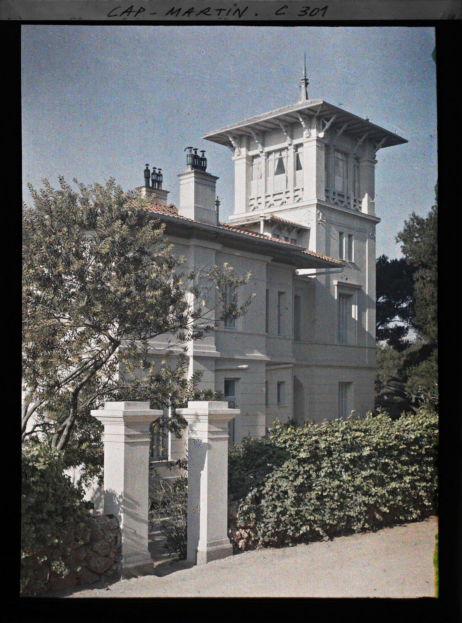 Image représentant La villa Dunure, appartenant à Albert Kahn