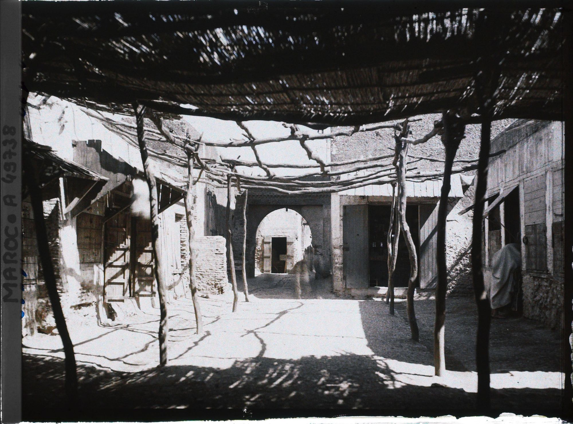 Image représentant Une partie des souks