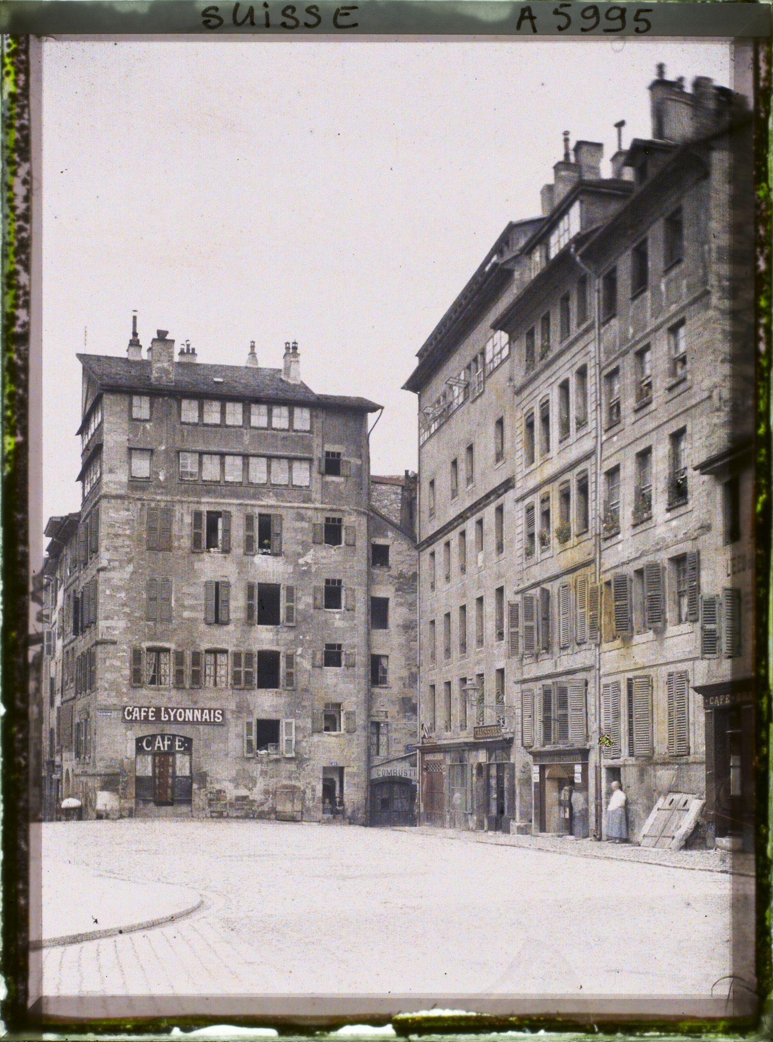 Image représentant La rue du temple de Saint-Gervais