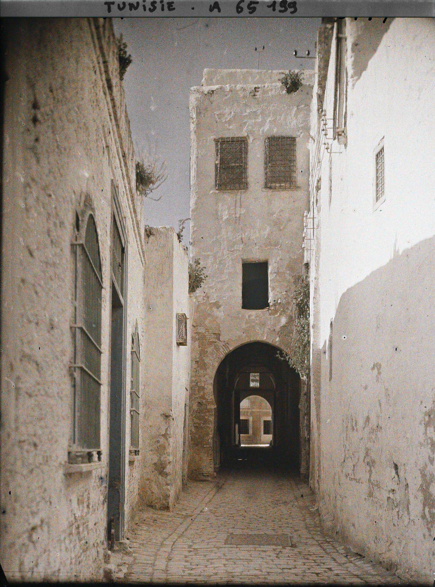 Image représentant la rue Mahsen dans la médina