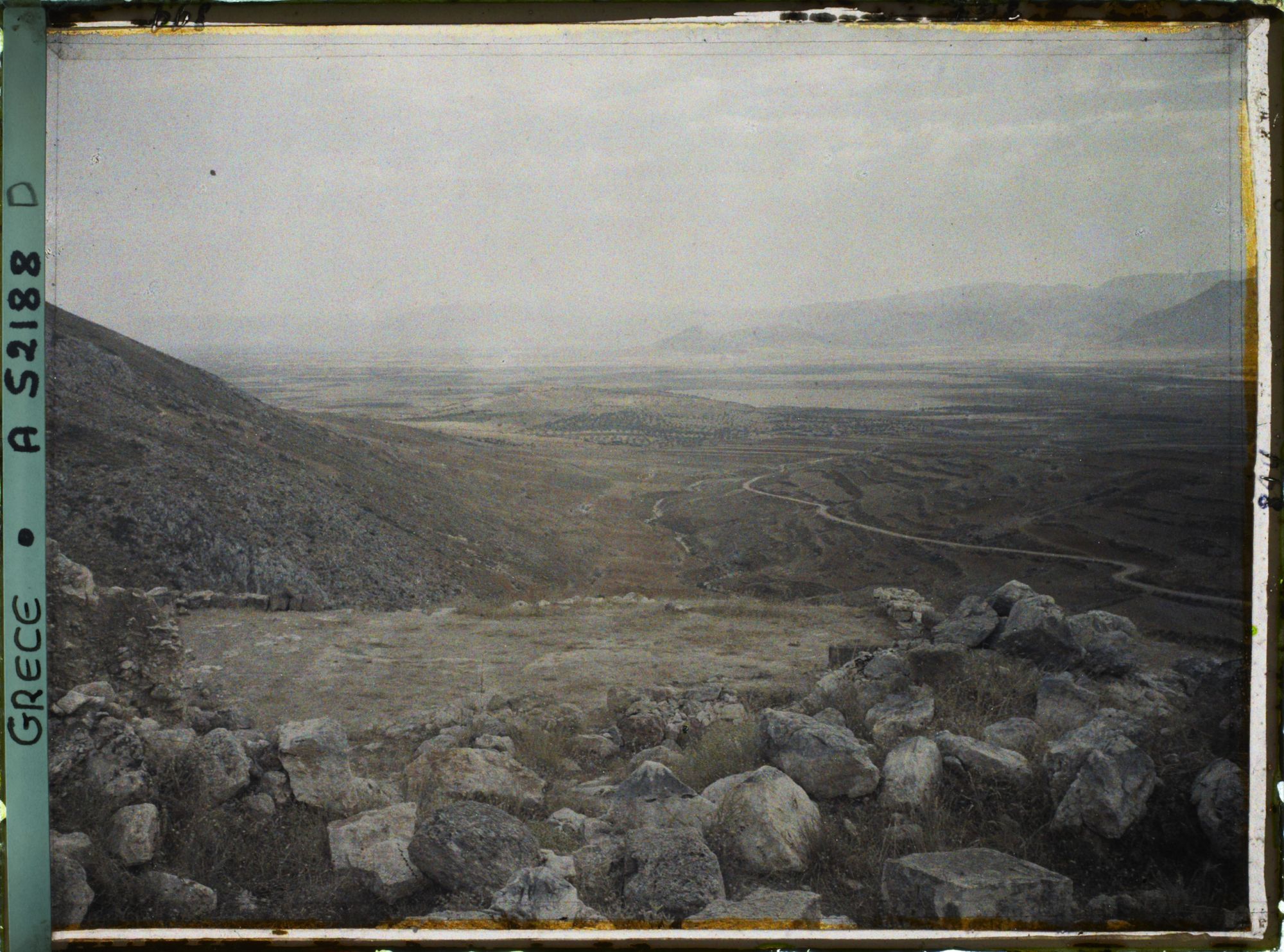 Image représentant Vue sur la plaine d'Argos, depuis l'Acropole