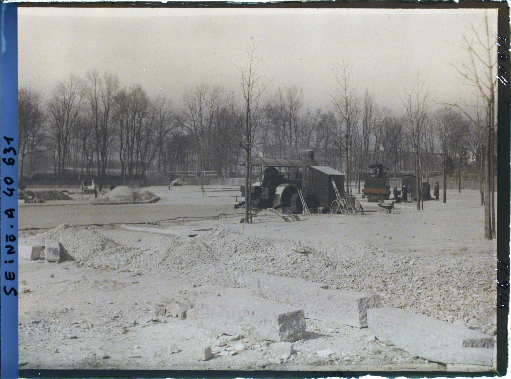 Image représentant Emplacement des anciennes fortifications à la porte d'Auteuil