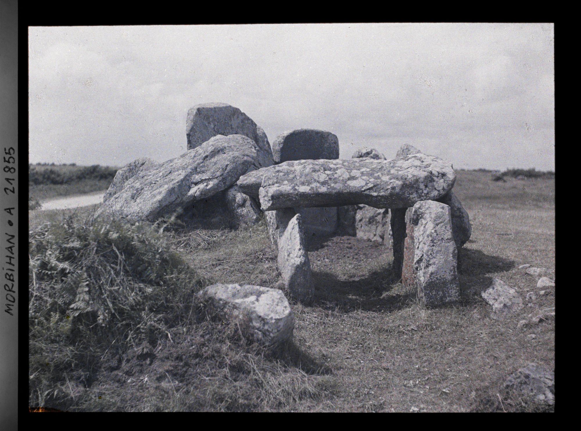 Image représentant Le dolmen à couloir de Kermario