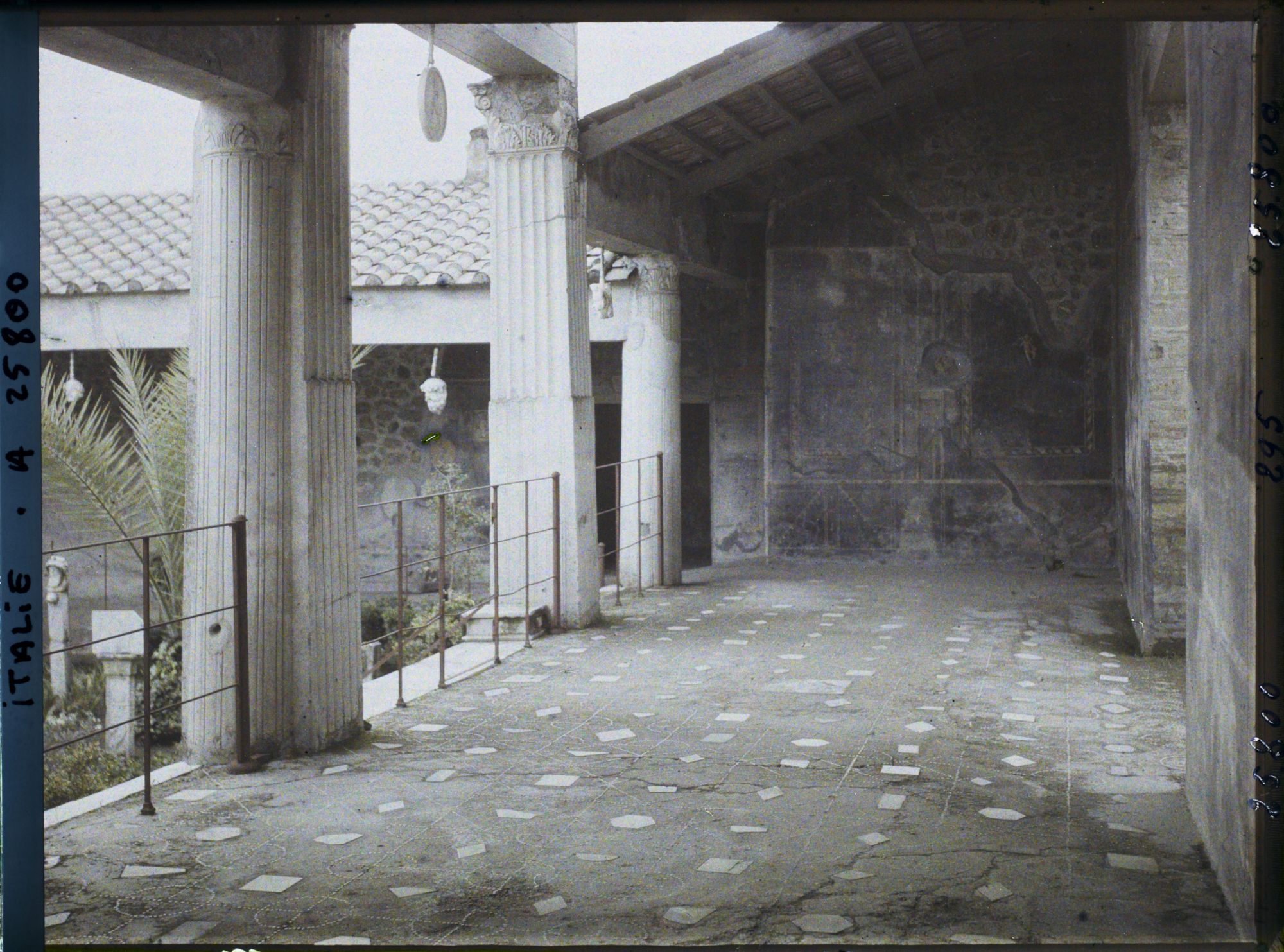 Image représentant Mosaïques du sol dans le péristyle de la maison des Amours dorés