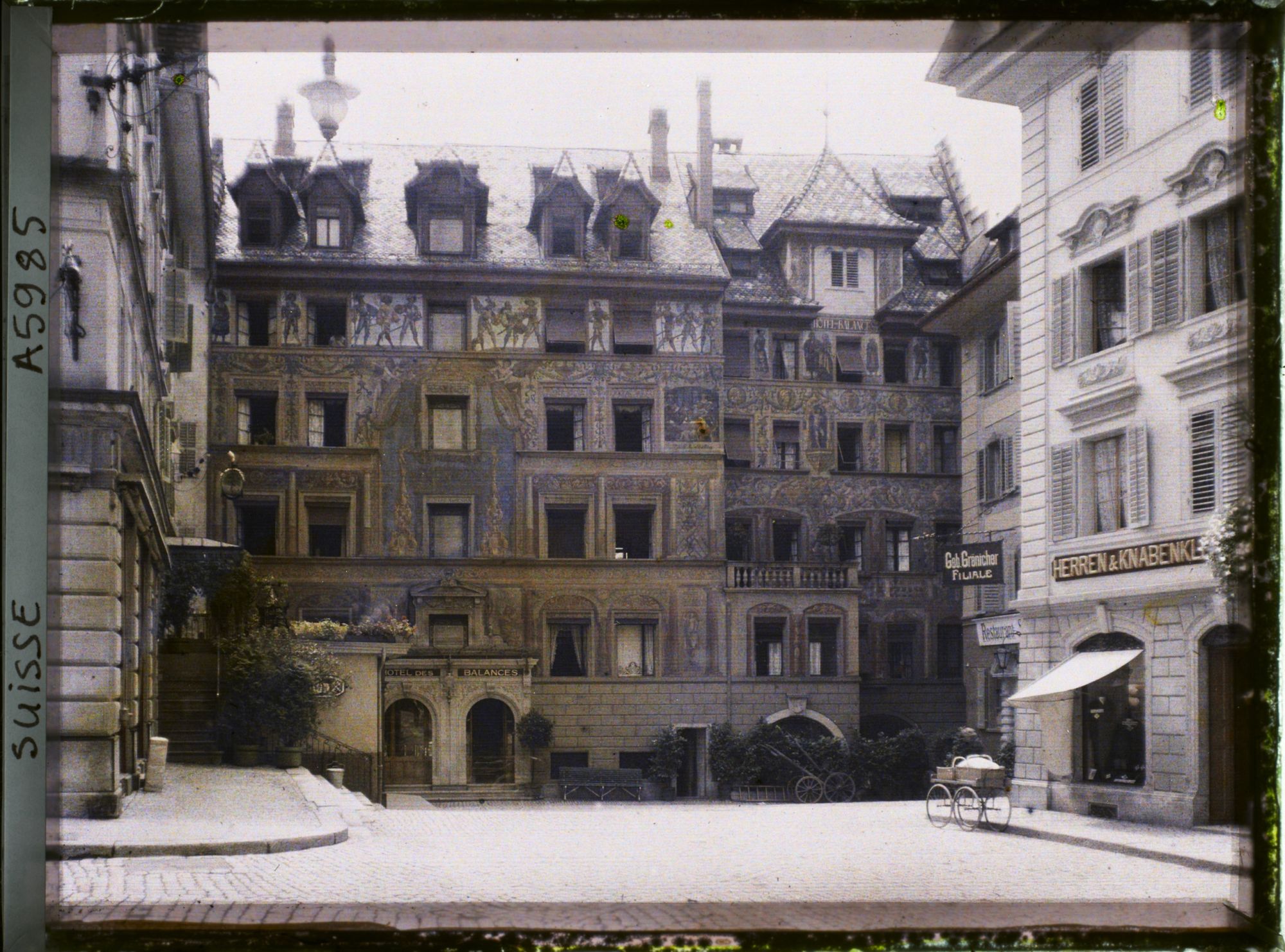 Image représentant L'Hôtel des Balances à la Weinmarktgasse