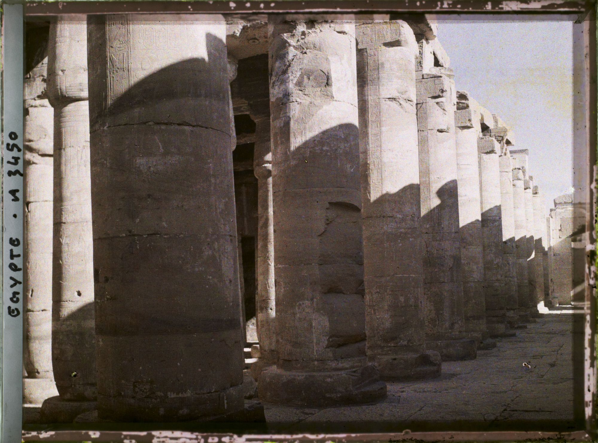 Image représentant Première salle hypostyle du temple de Sethi Ier