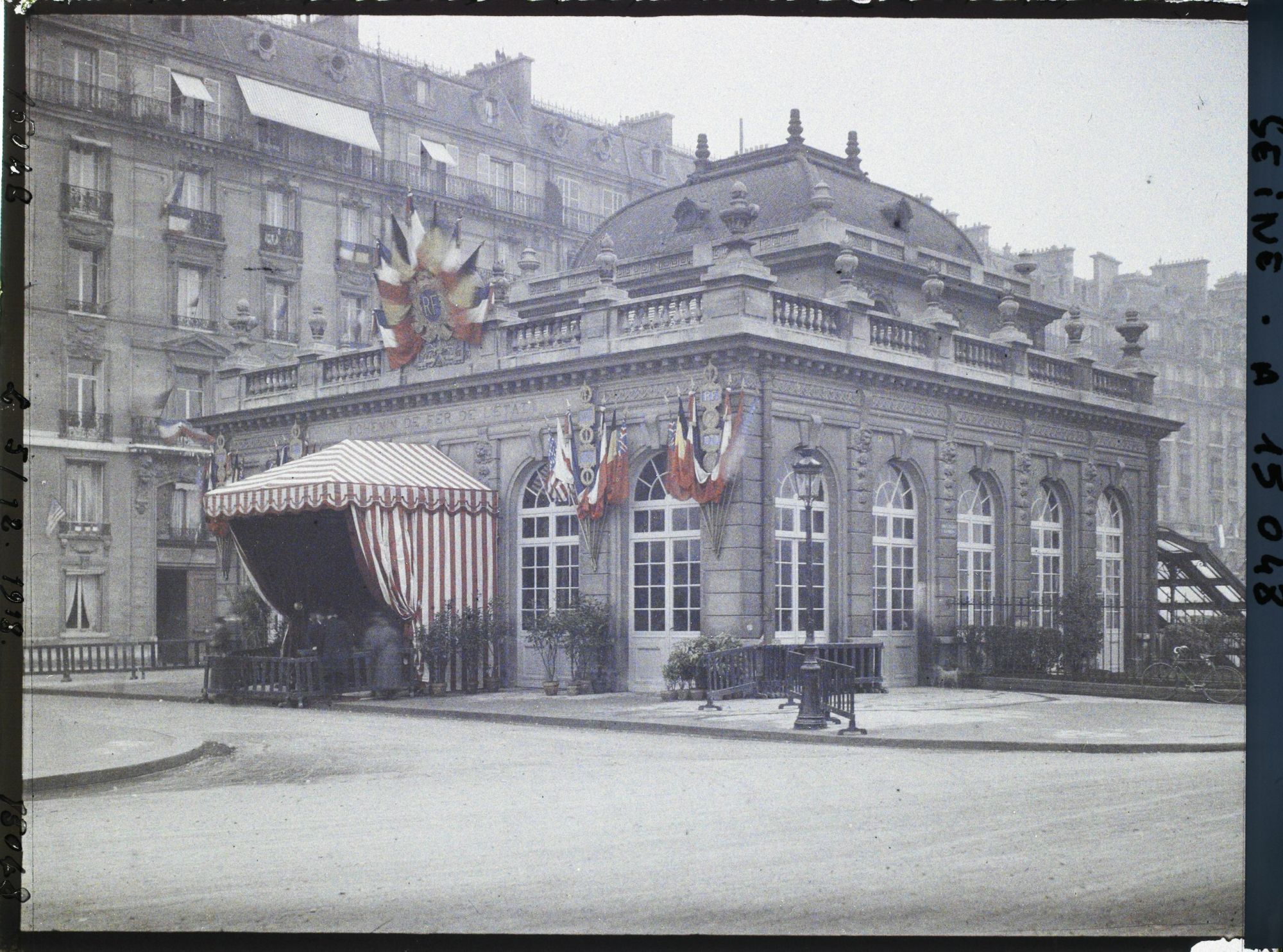Image représentant Gare de l'avenue du Bois-de-Boulogne, actuelle station de RER avenue Foch